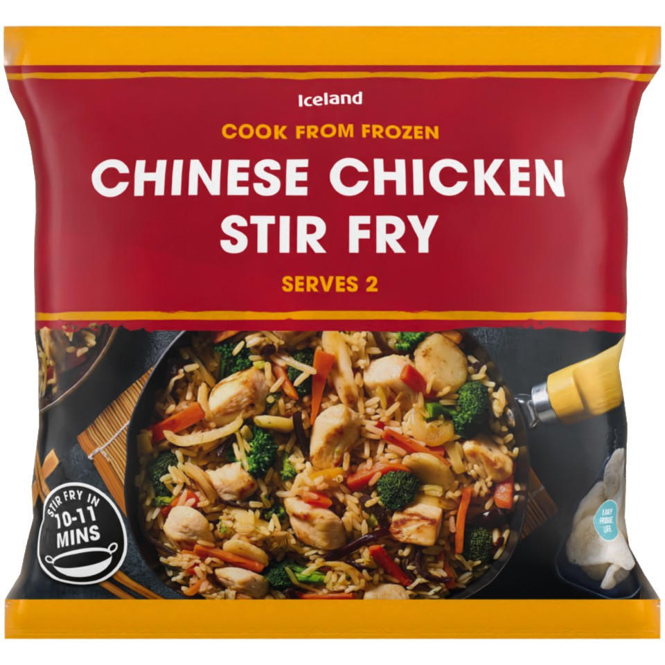 Iceland Chinese Chicken Stir Fry 750g
