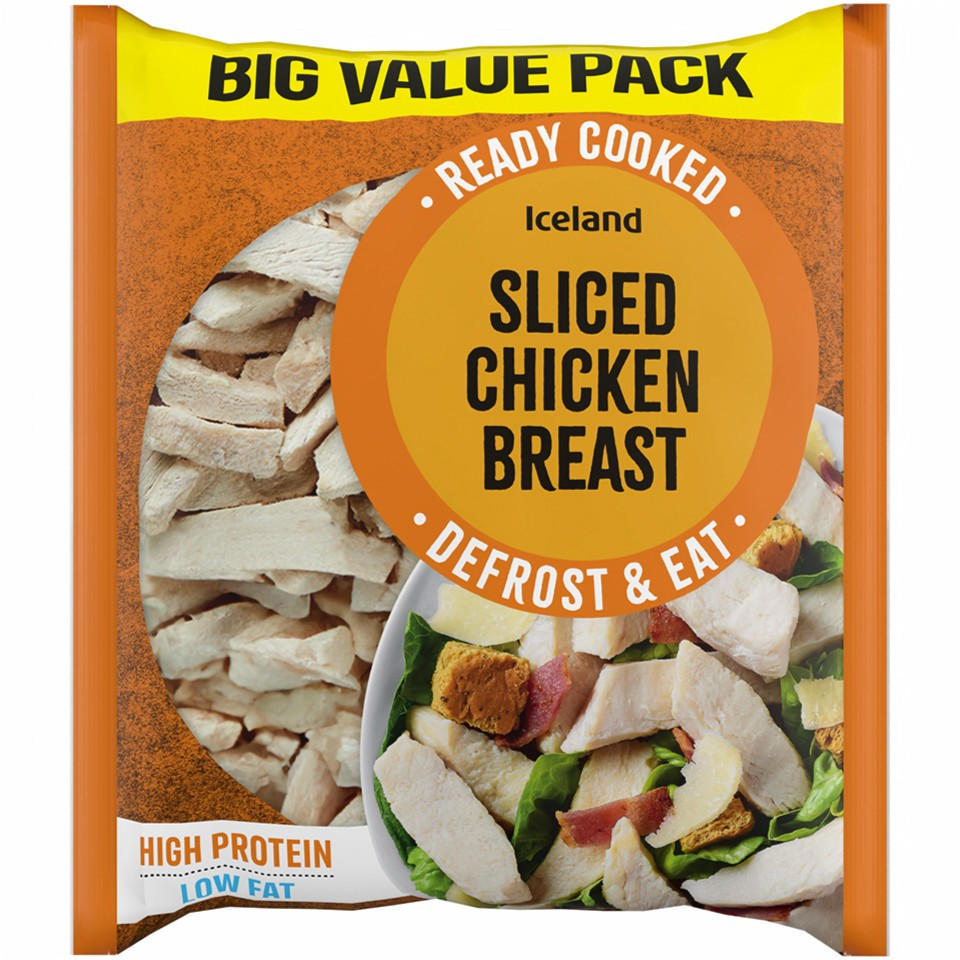Iceland Sliced Chicken Breast 1kg