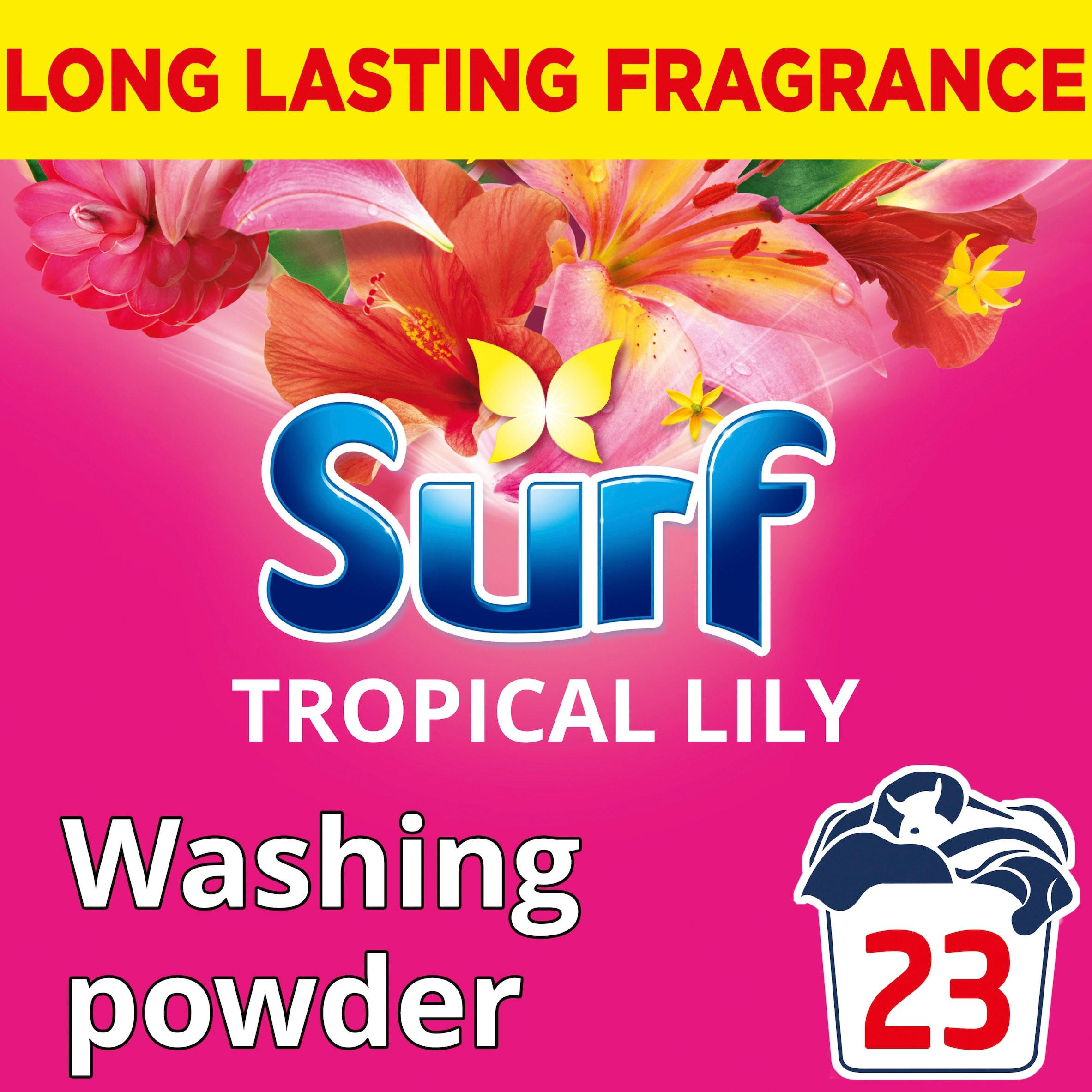 Surf Washing Powder Tropical Lily 23 washes 1.15 kg