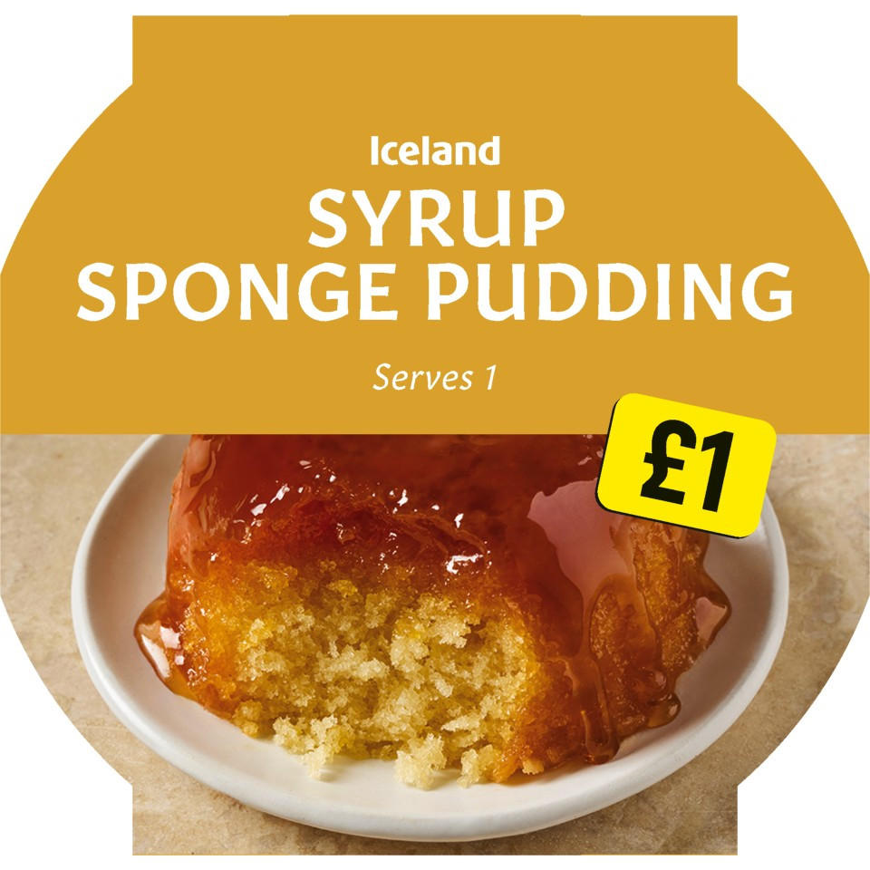 Iceland Syrup Sponge Pudding 100g