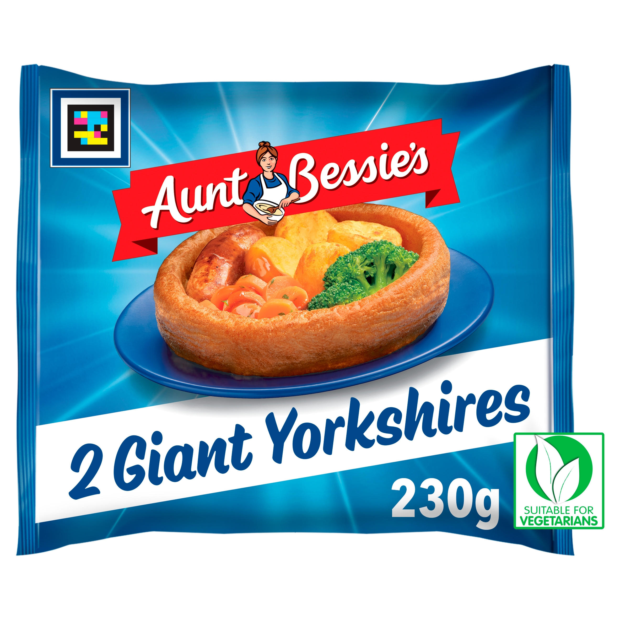 Aunt Bessie's 2 Giant Yorkshire Puddings 230g