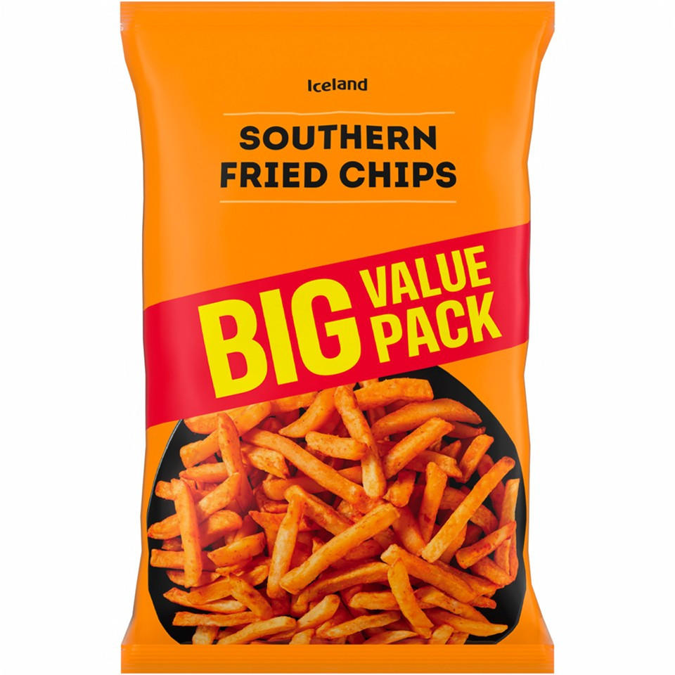 Iceland Southern Fried Chips 1kg