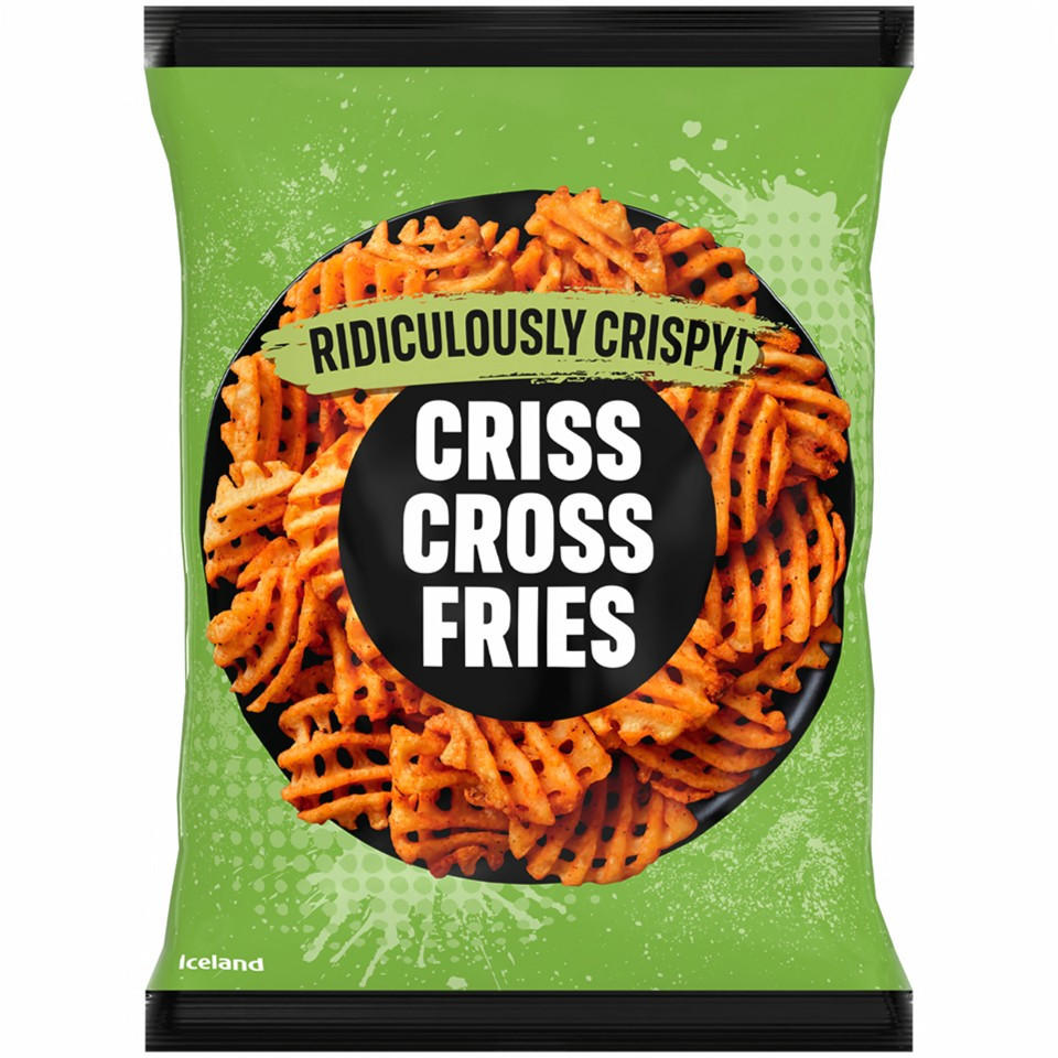 Iceland Criss Cross Fries 700g