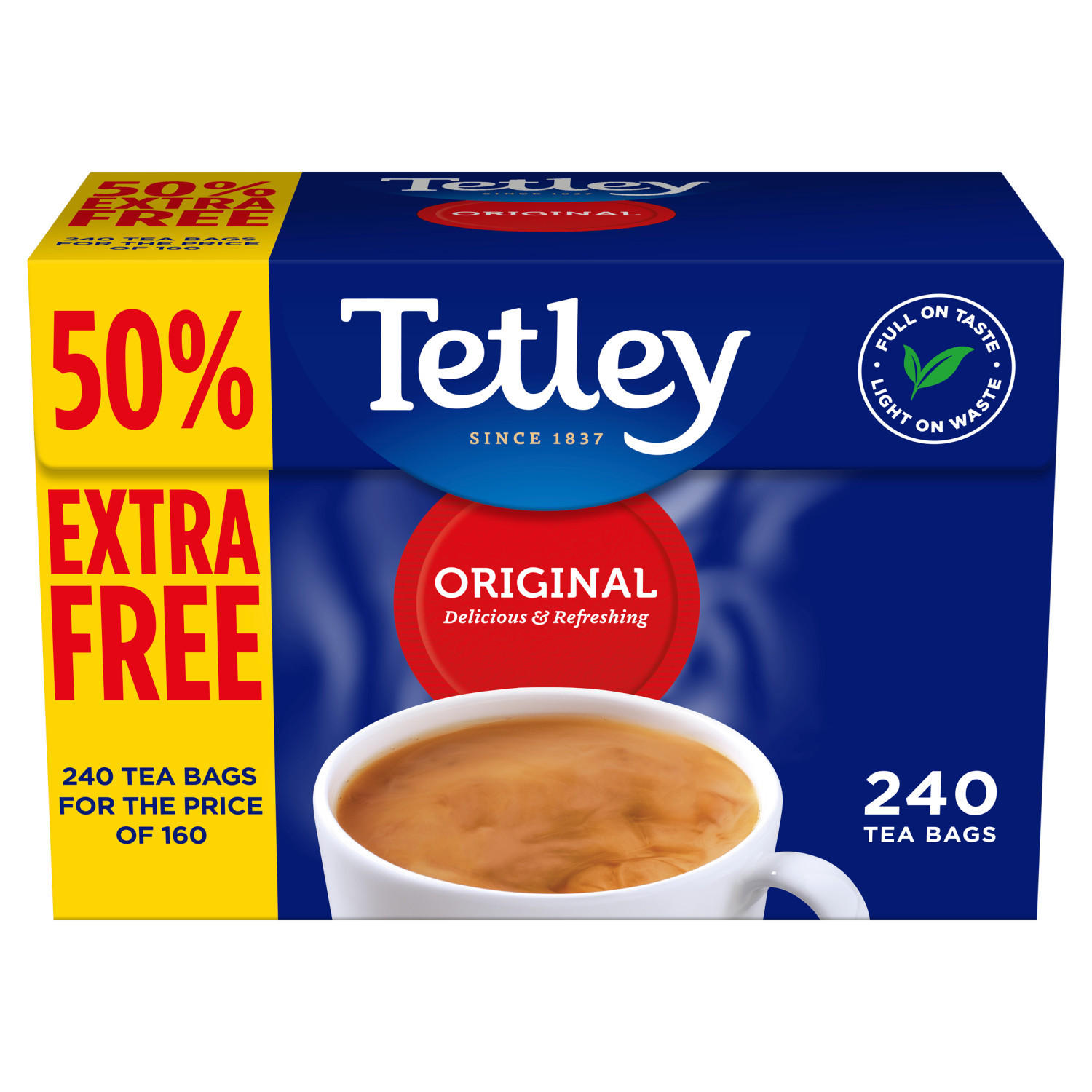 Tetley 240 Original Tea Bags 750g
