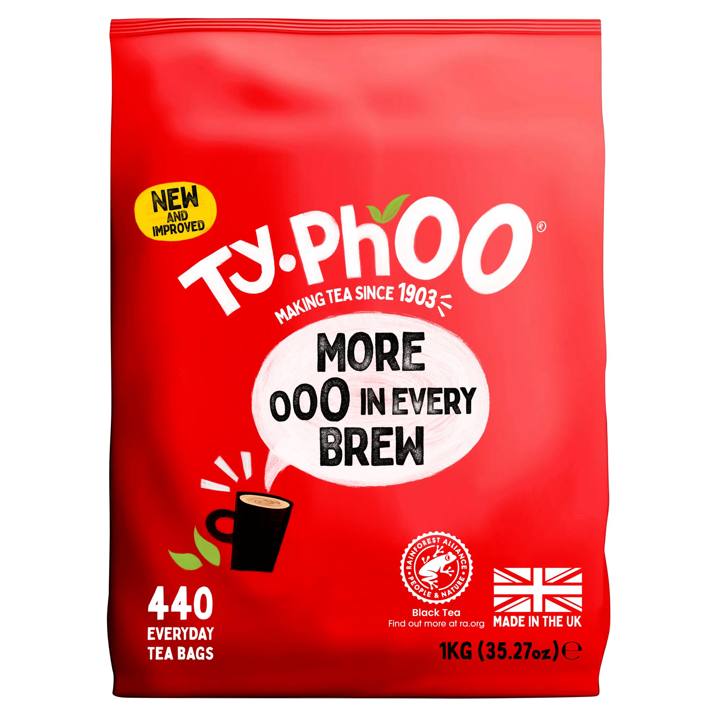 Typhoo 440 Everyday Tea Bags 1kg