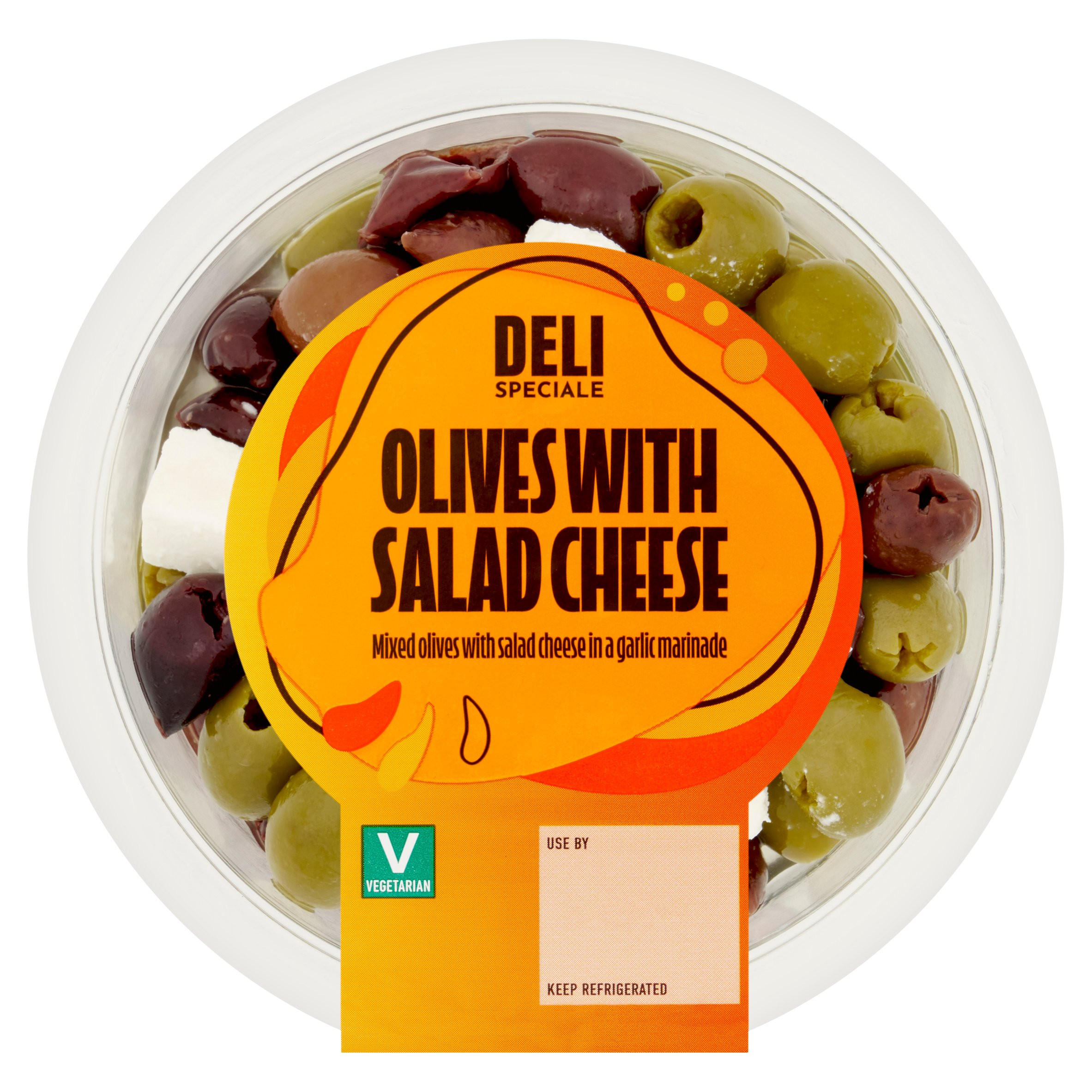 Deli Speciale Olives with Salad Cheese 150g