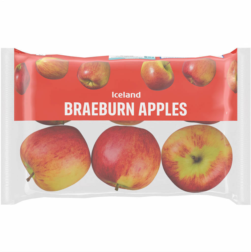 Iceland Braeburn Apples 6 Pack