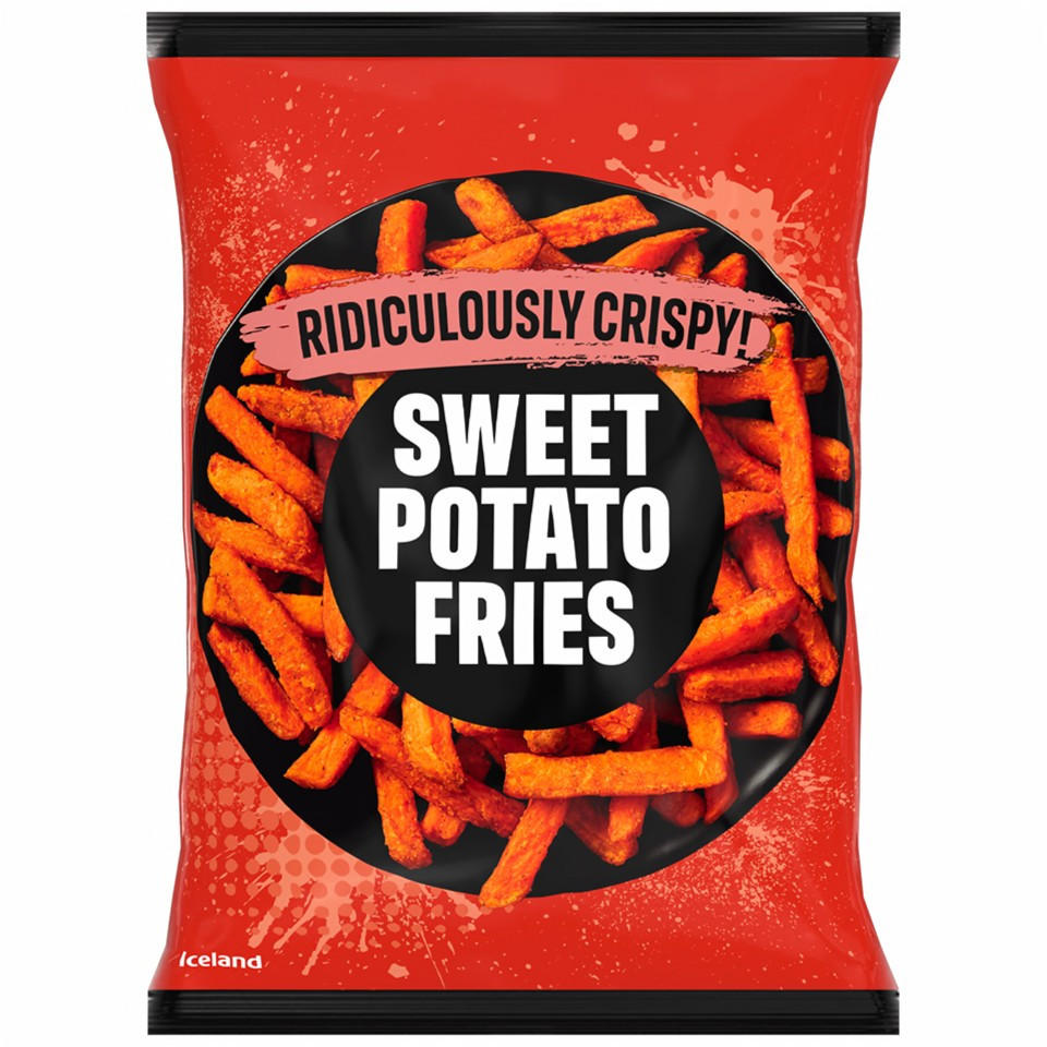 Iceland Sweet Potato Fries 600g
