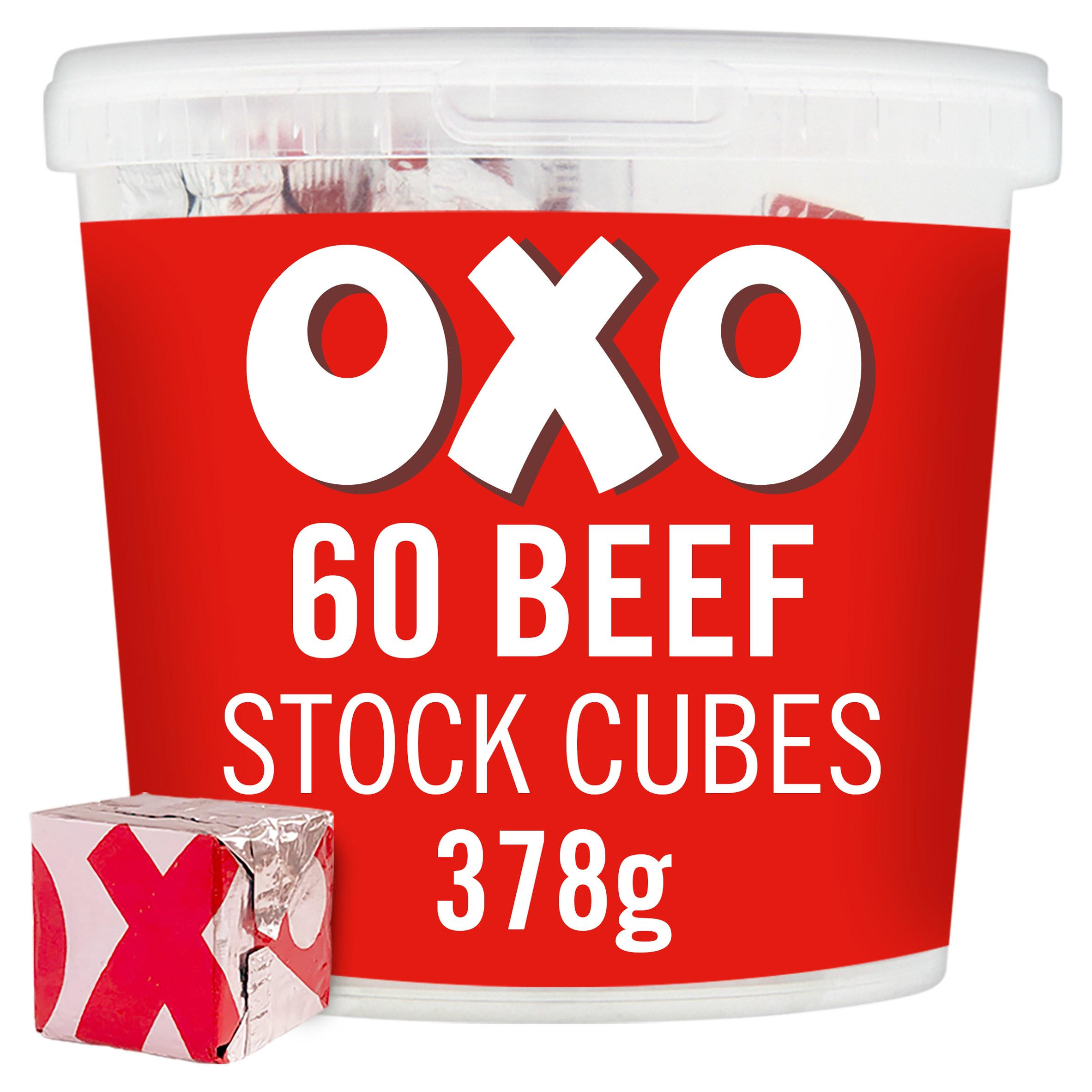 Oxo Beef Stock Cubes 378g