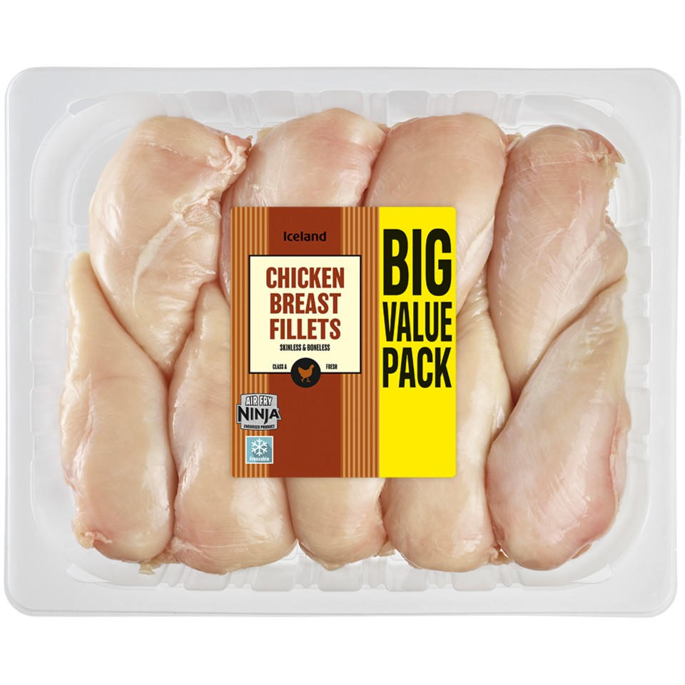 Iceland Chicken Breast Fillets 1.5kg