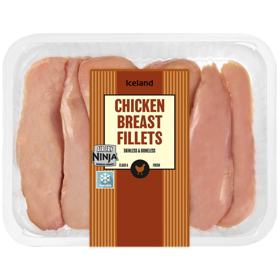 Iceland Chicken Breast Fillets 750g