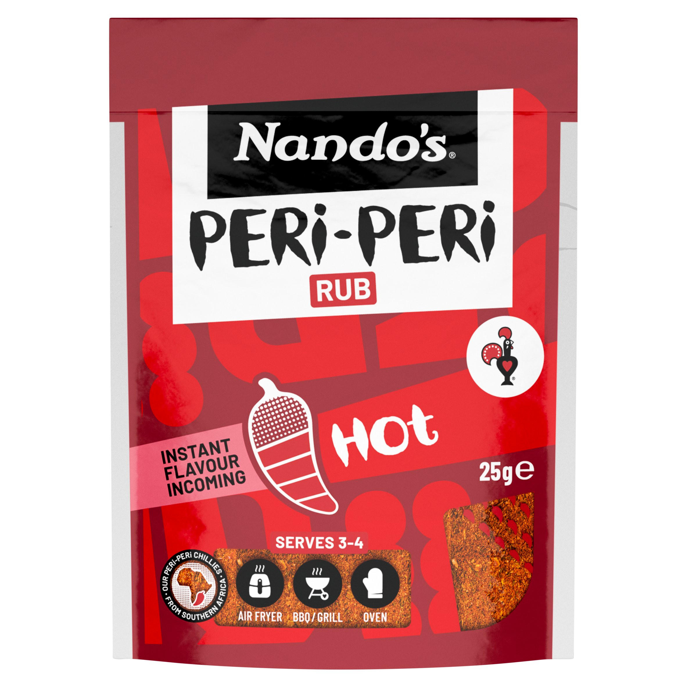 Nando's Hot Peri-Peri Rub 25g