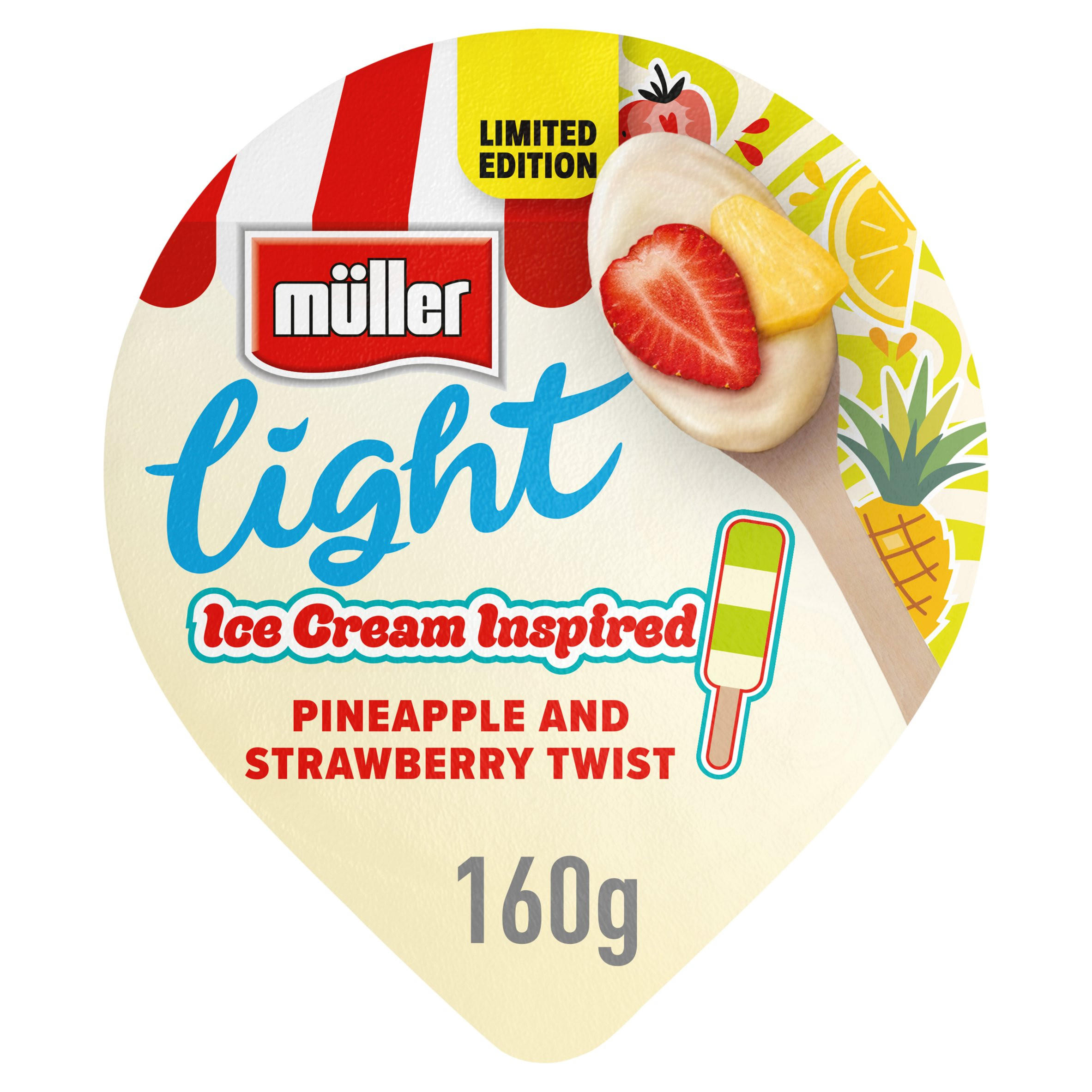 Müller Light Low Fat Limited Edition Yogurt 160g