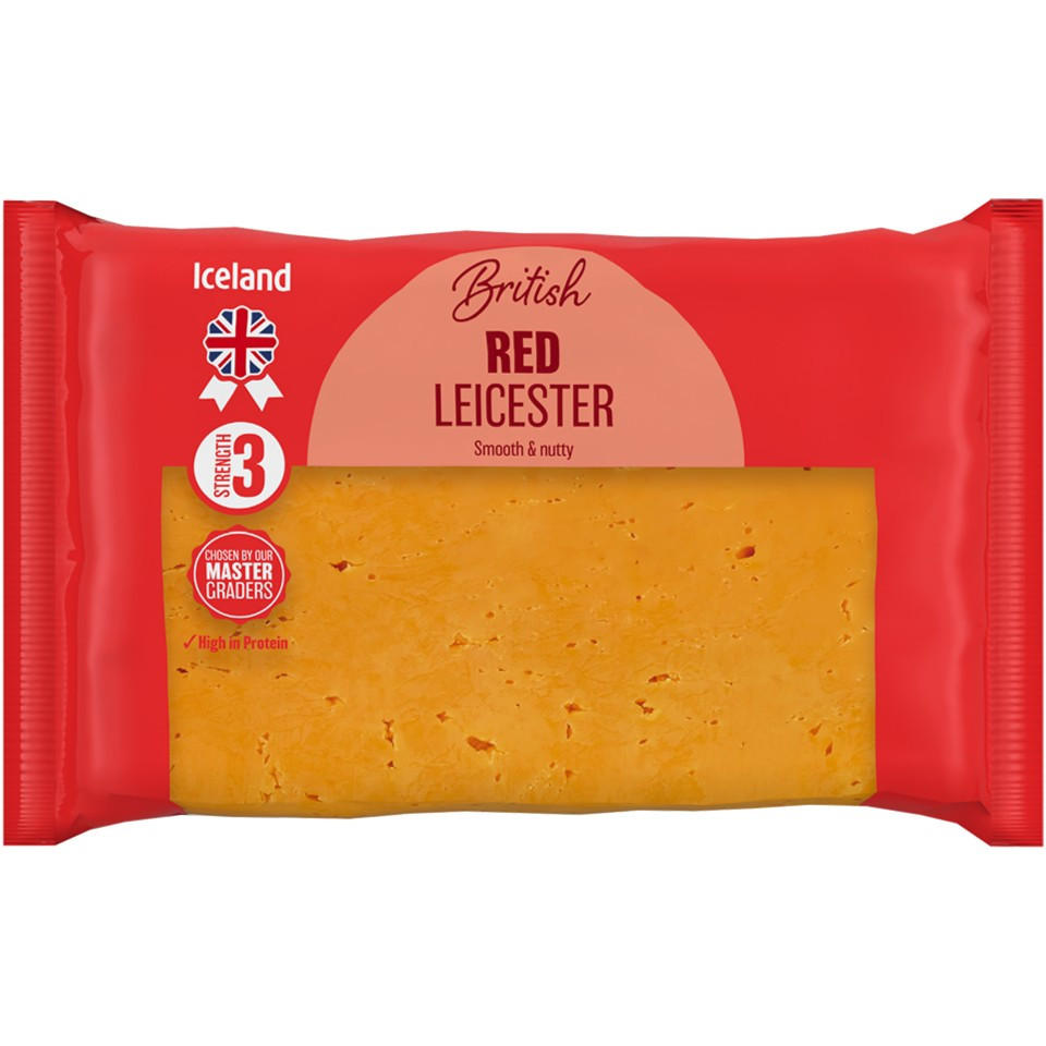Iceland Red Leicester 400g
