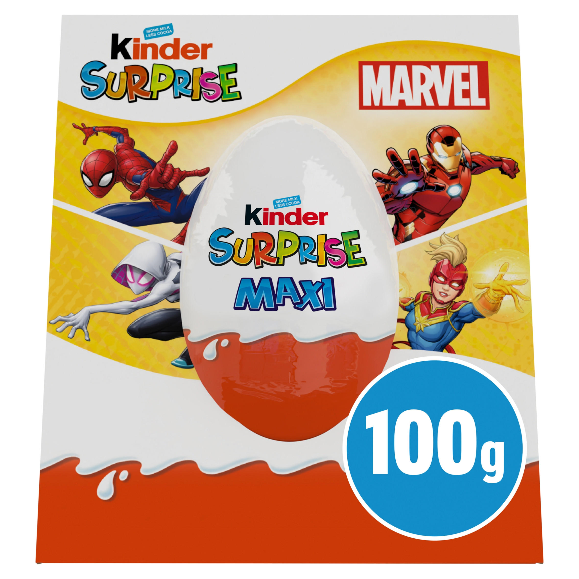 Kinder Surprise Large Milk Chocolate Easter Egg With Toy 100g