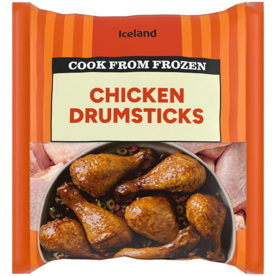 Iceland Chicken Drumsticks 1.7kg