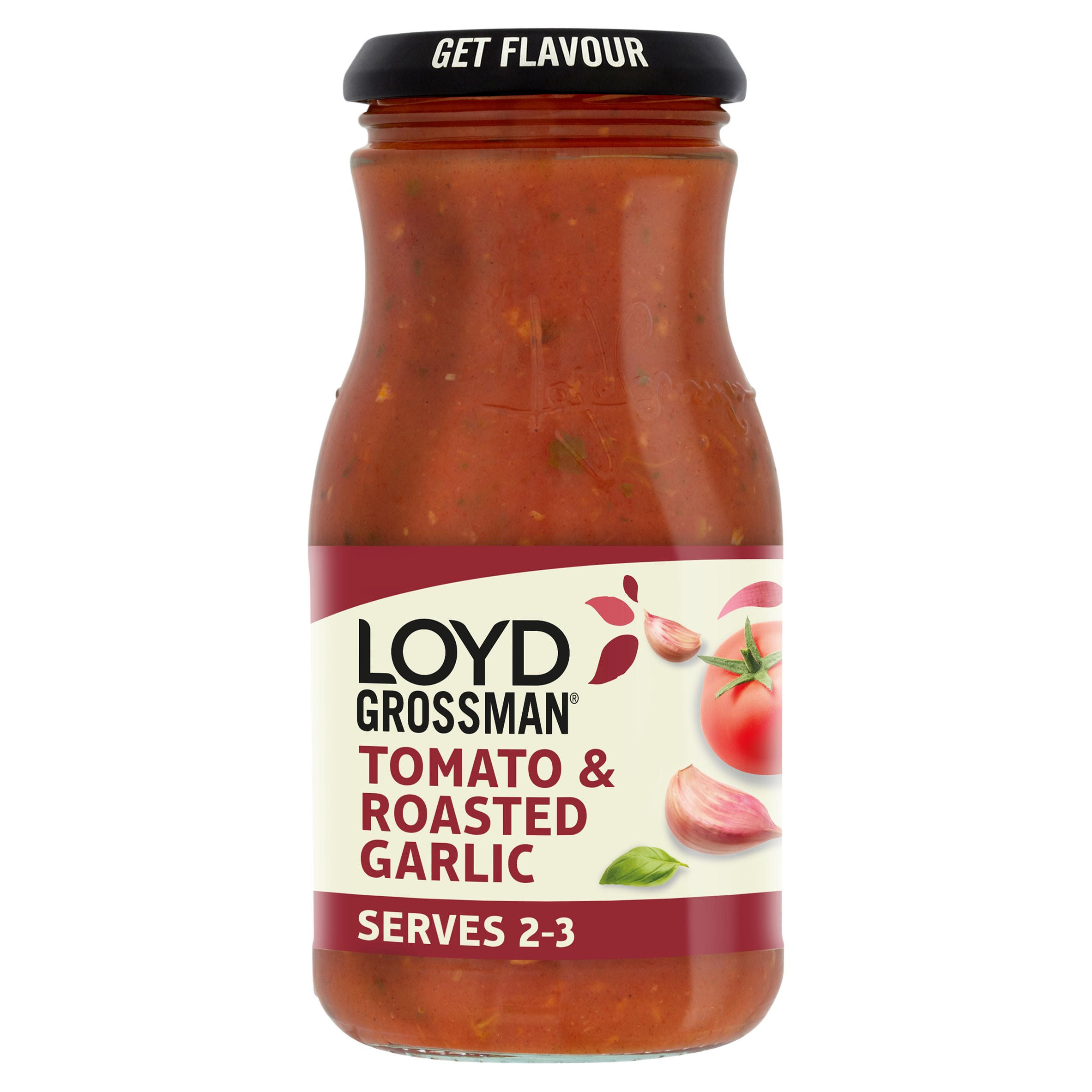 Loyd Grossman Tomato & Roasted Garlic Pasta Sauce 350g