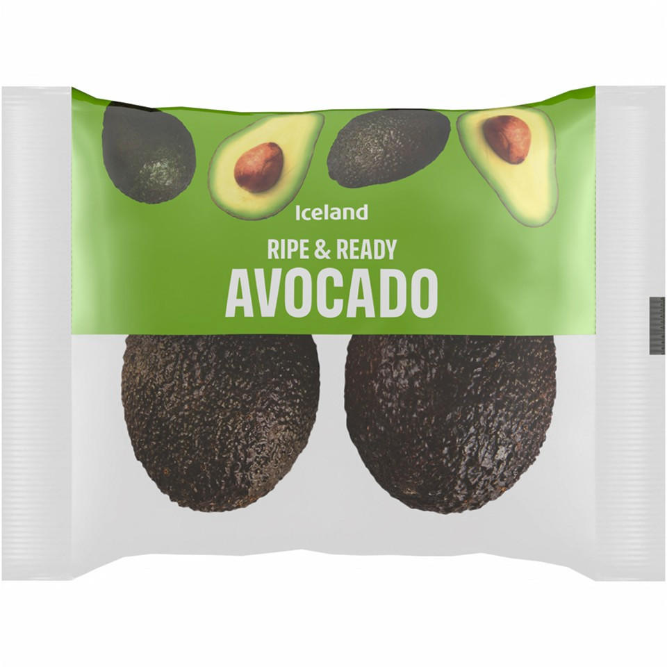 Iceland Ripe & Ready Avocado 2pk