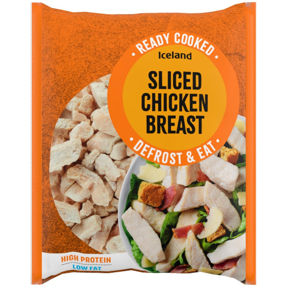 Iceland Sliced Chicken Breast 500g