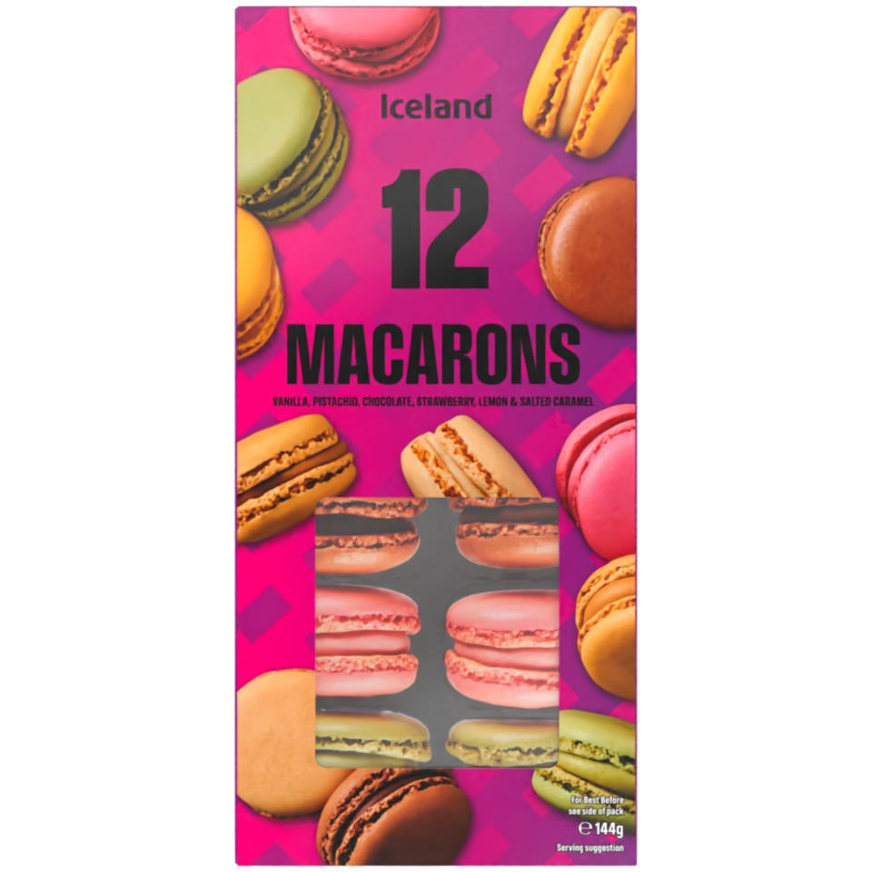 Iceland 12 Macarons 144g