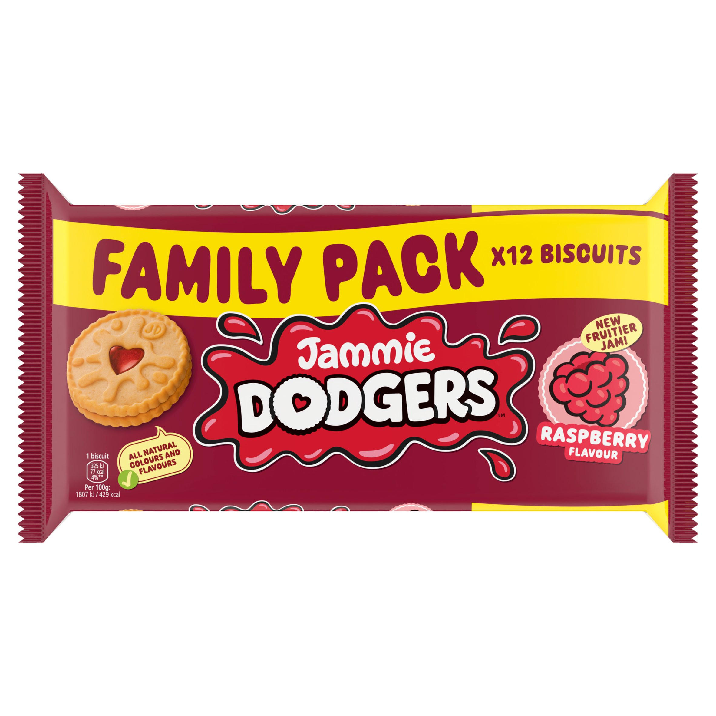 Jammie Dodgers Raspberry Flavour Biscuits 210g (2 x 105g)