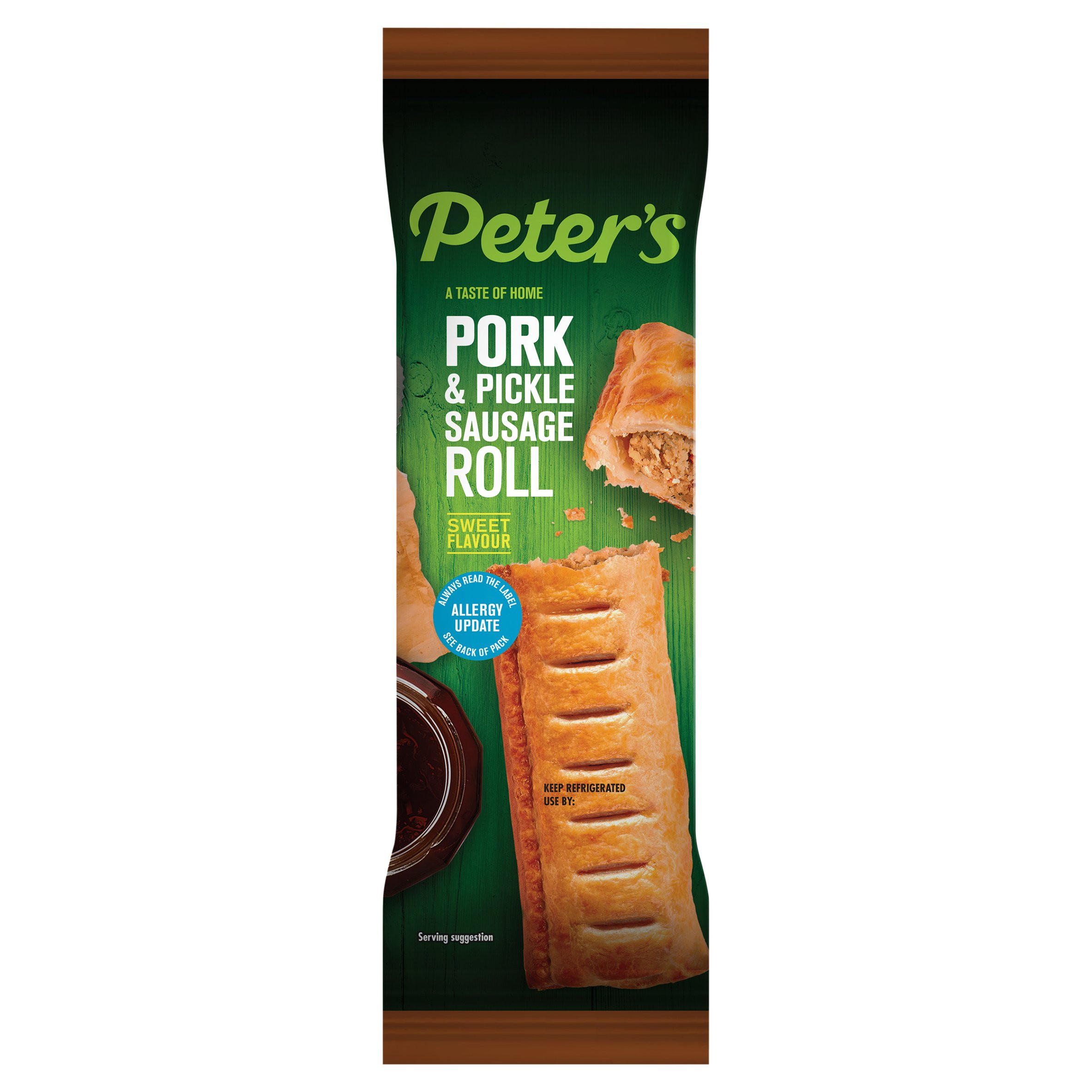 Peter's Pork & Pickle Sausage Roll