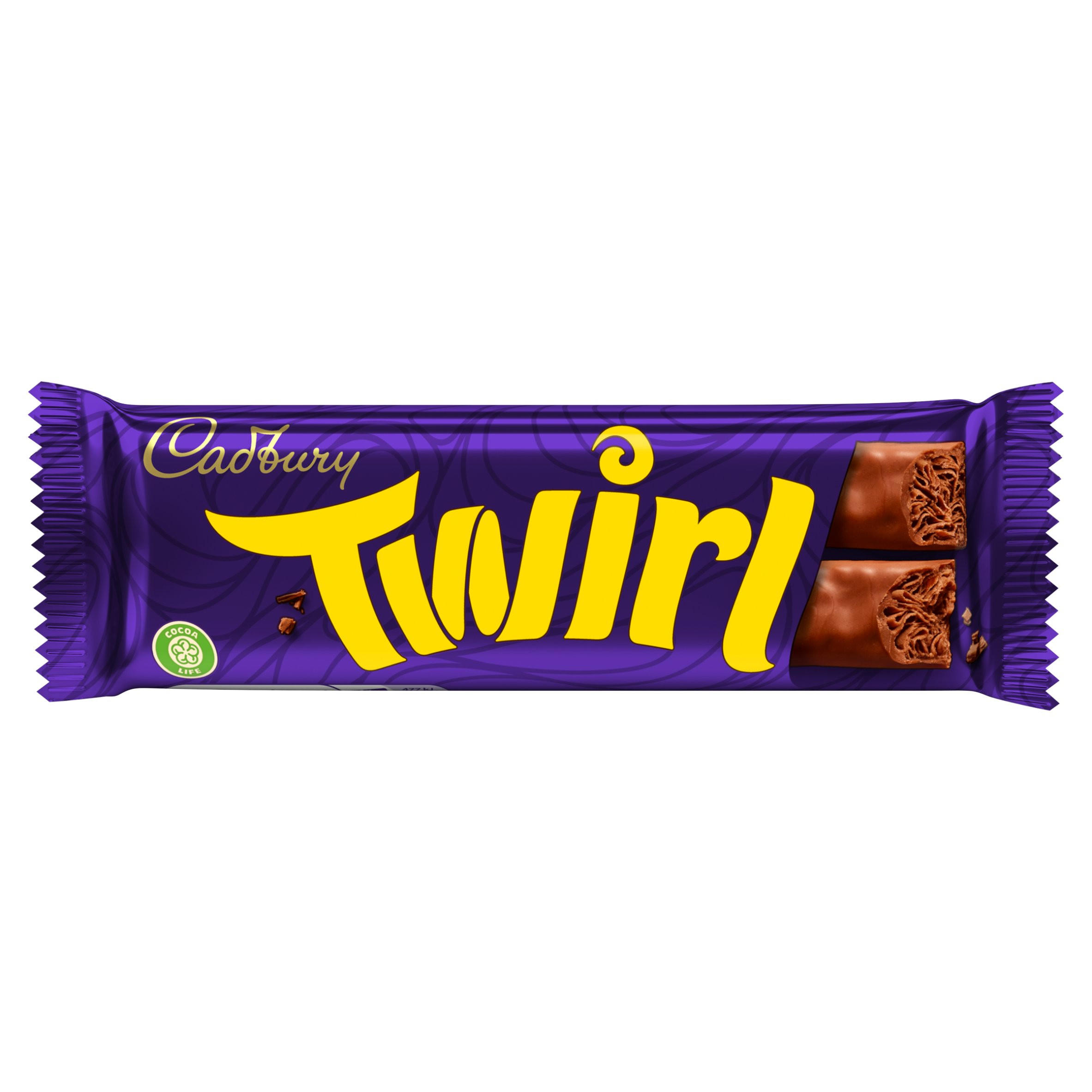Cadbury Twirl Chocolate Bar, 43g