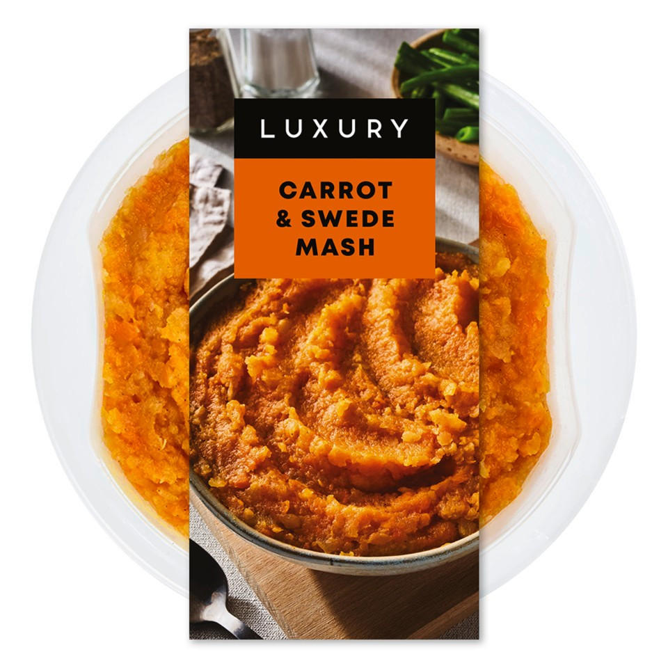 Iceland Luxury Carrot & Swede Mash 400g