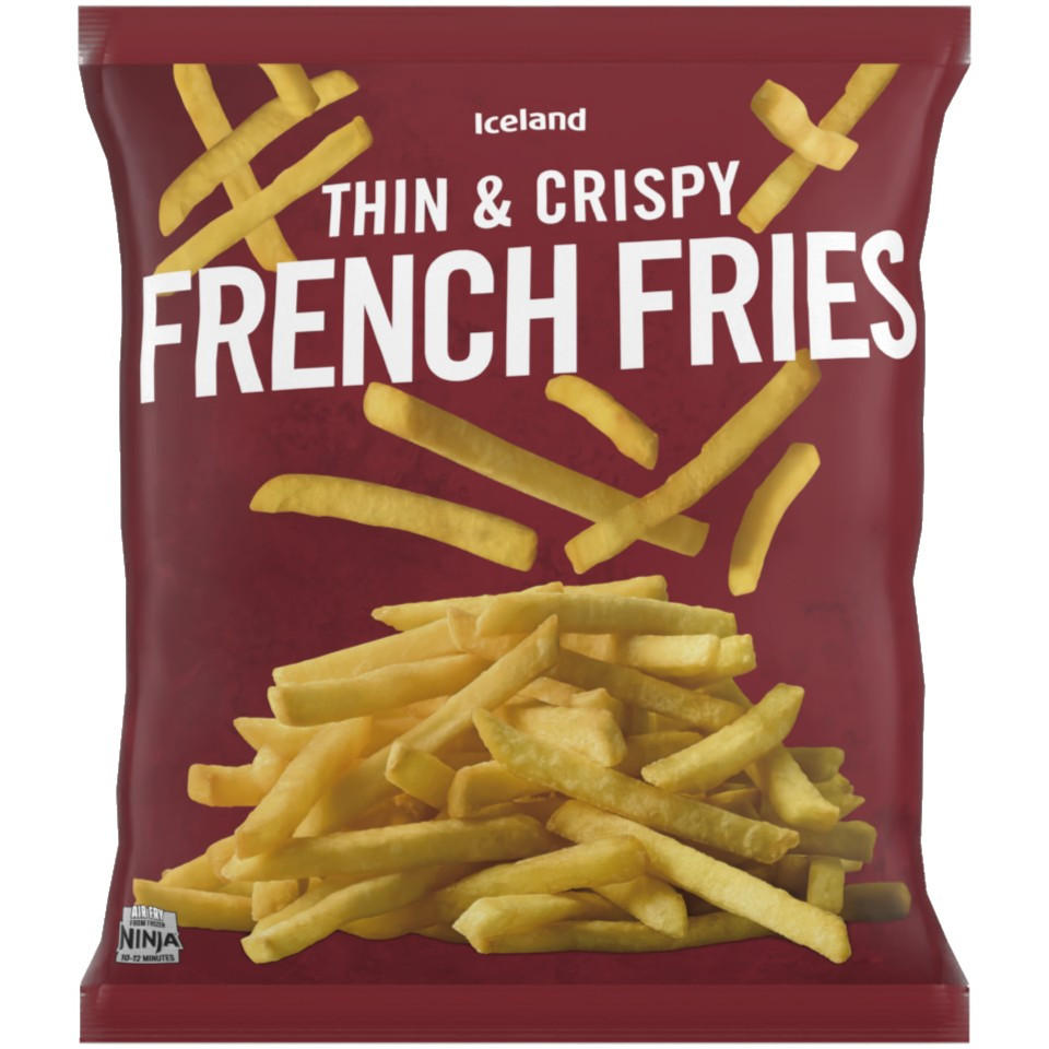 Iceland Thin & Crispy French Fries 1.25kg