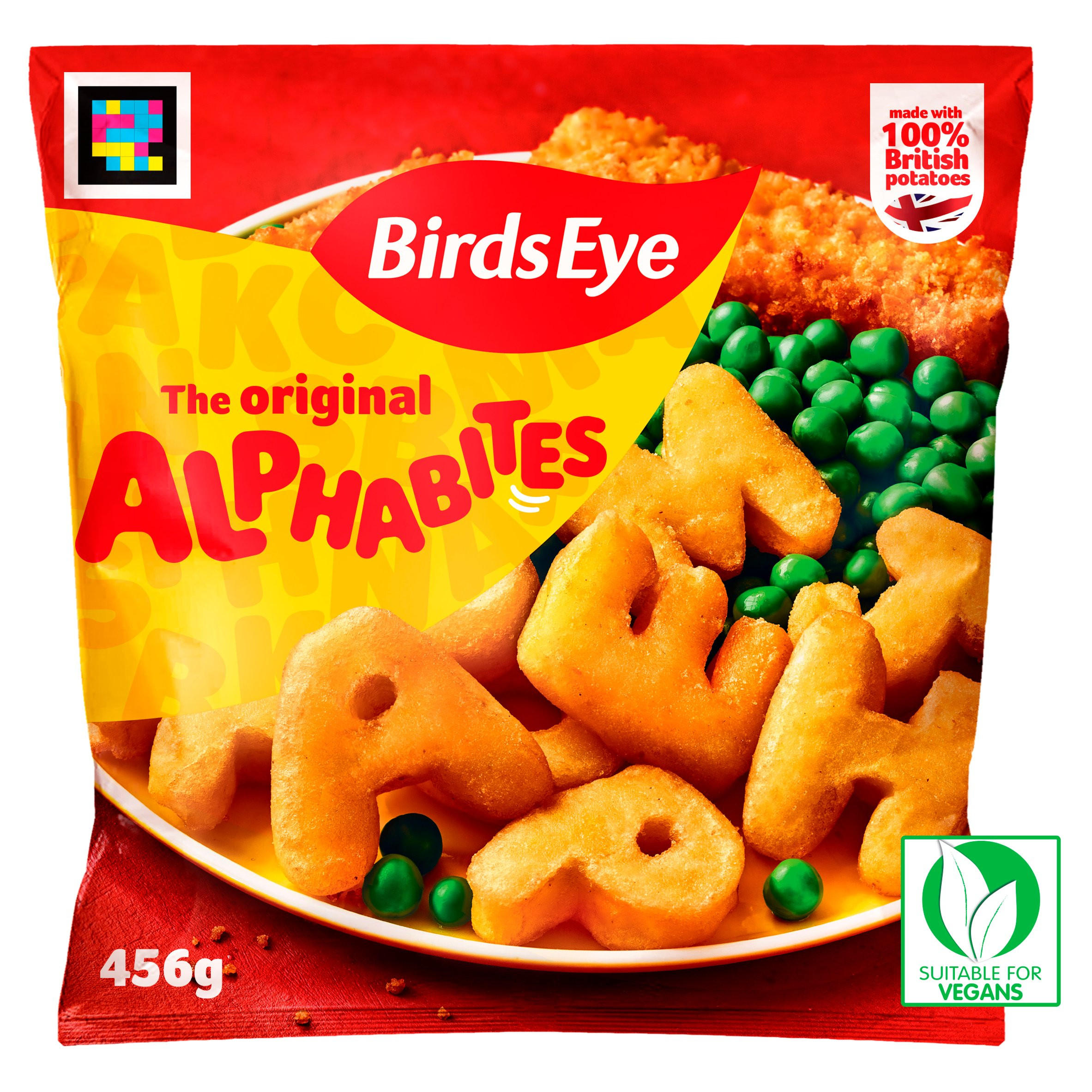 Birds Eye Potato Alphabites 456g