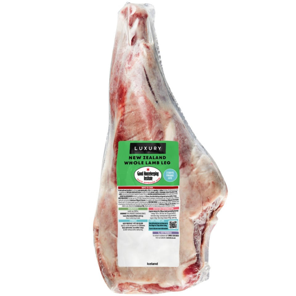 Iceland Luxury Whole Leg of Lamb 1.8-2.2kg