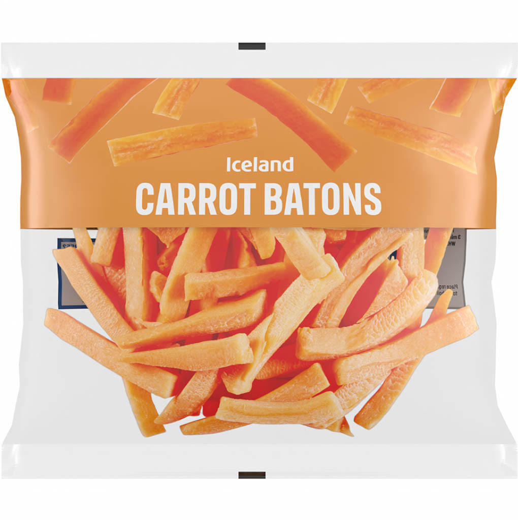 Iceland Carrot Batons 300g