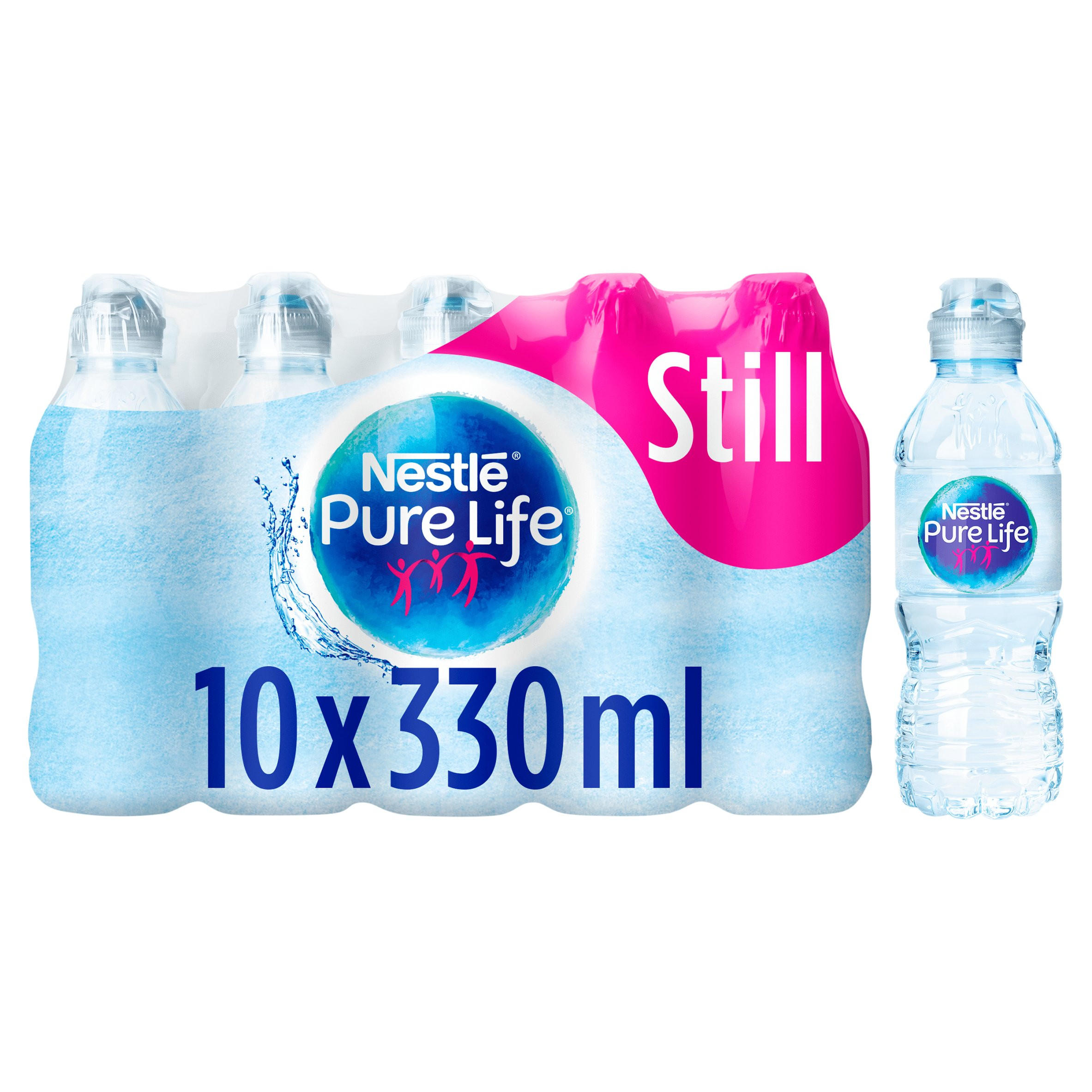 Nestle Pure Life Still Spring Water Sports Cap 10x330ml