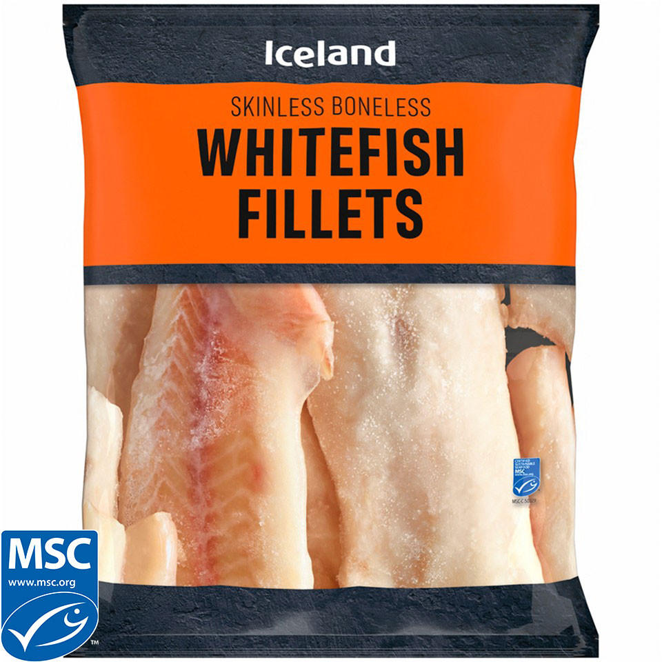 Iceland Whitefish Fillets 750g