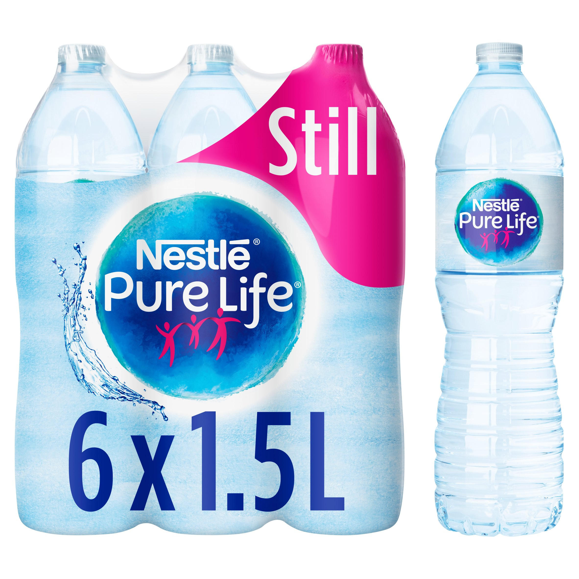 Nestle Pure Life Still Spring Water 6x1.5L