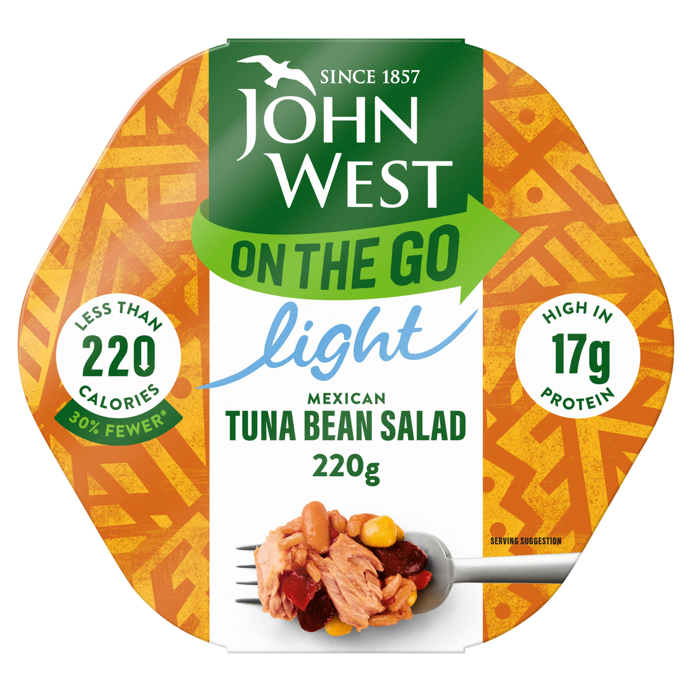 John West on the Go Light Mexican Tuna Bean Salad 220g