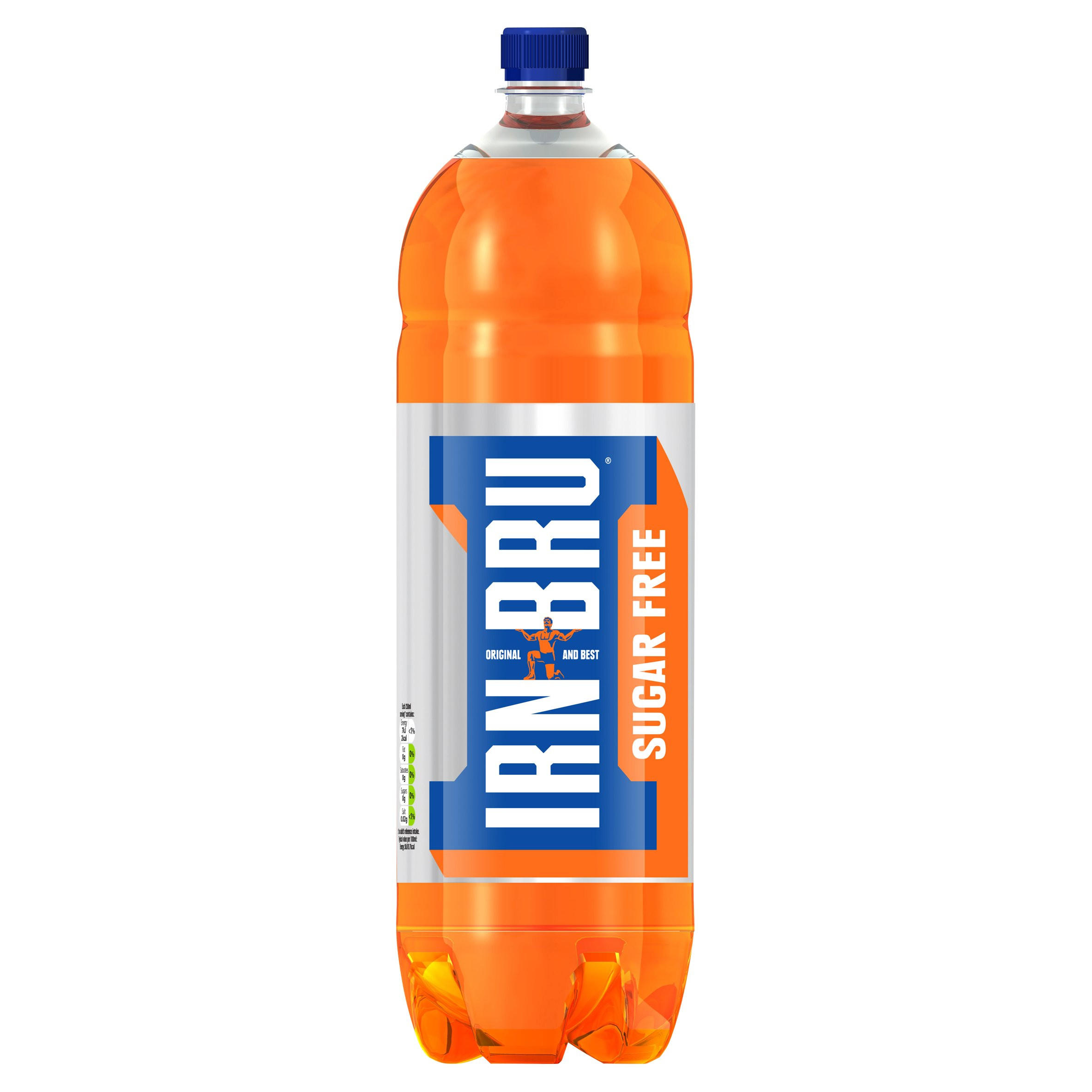 IRN-BRU Sugar Free Soft Drink Bottle 2 Litre