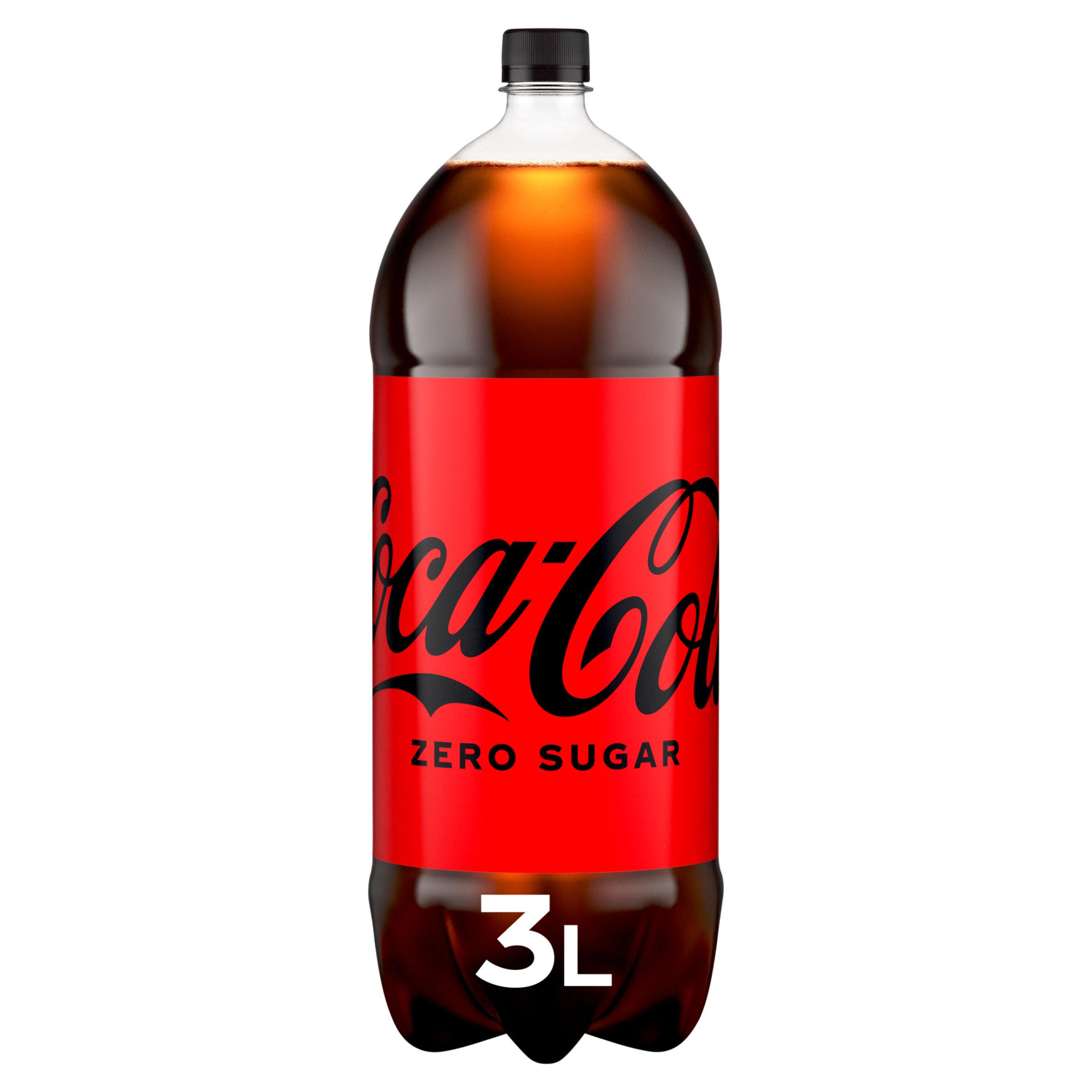Coca-Cola Zero Sugar 3L Bottle