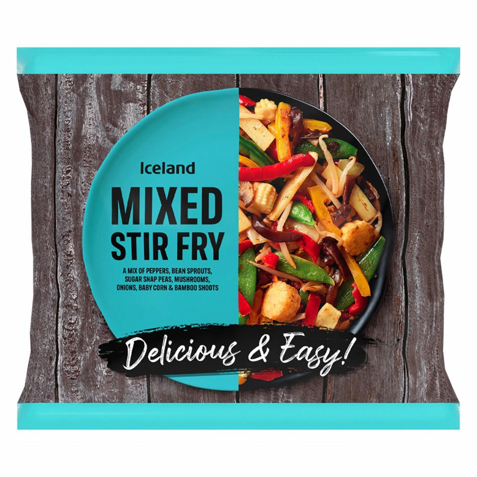 Iceland Mixed Stir Fry 500g