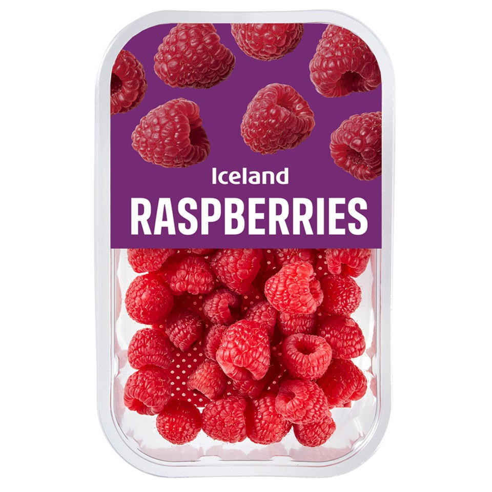 Iceland Raspberries 125g