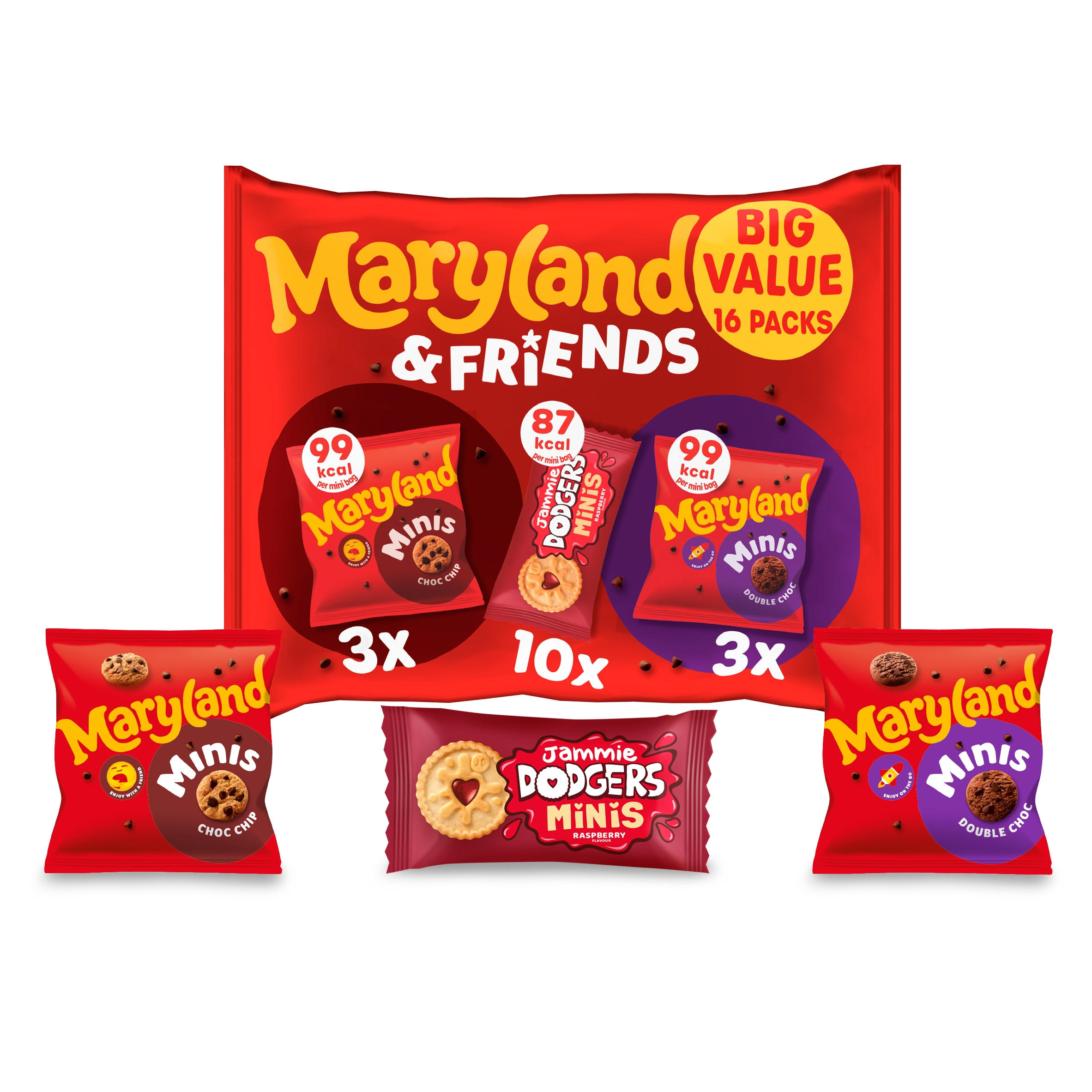 Maryland & Friends Variety Bag Biscuits 318.8g