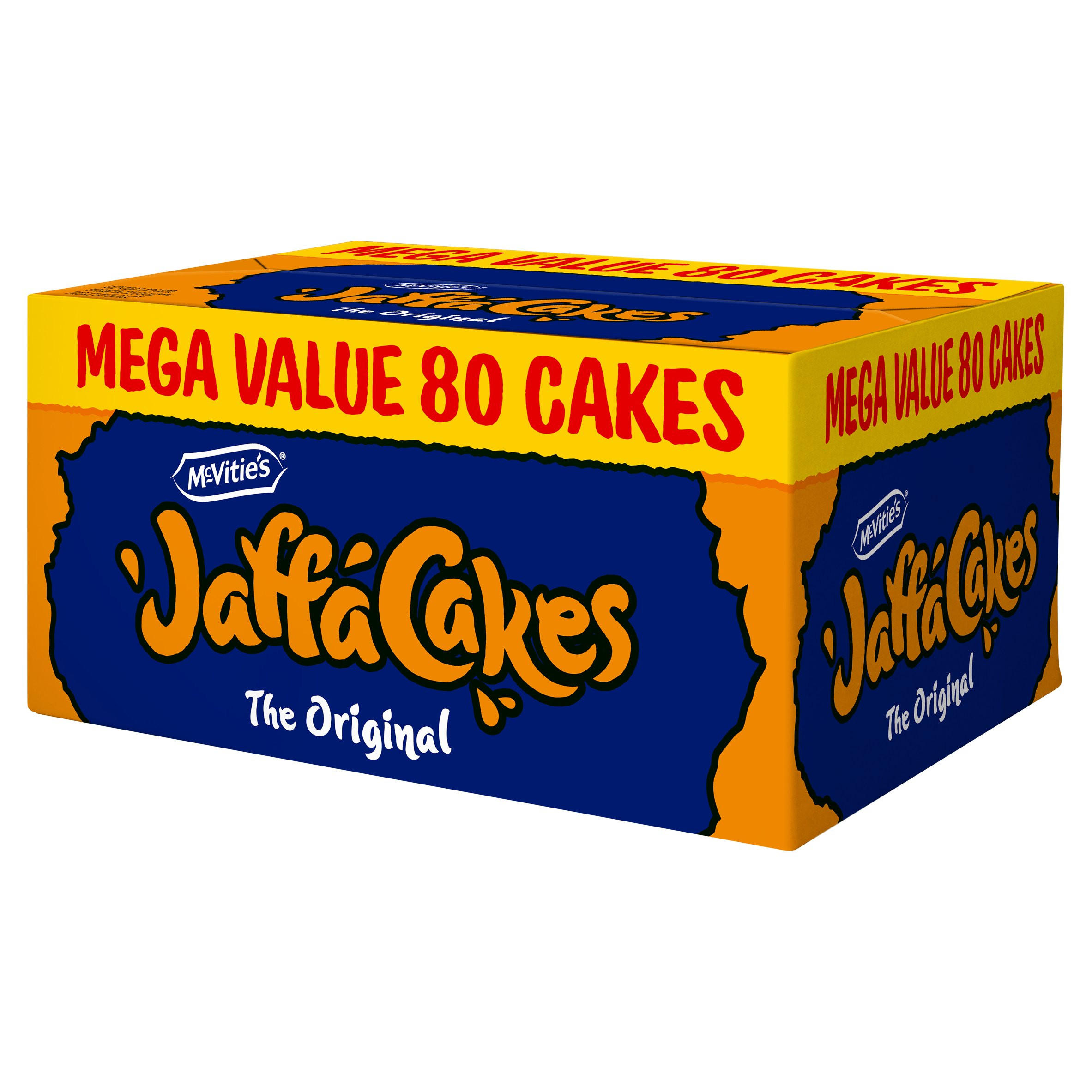 McVitie's The Original Jaffa Cakes Mega Value Box 80 Biscuits