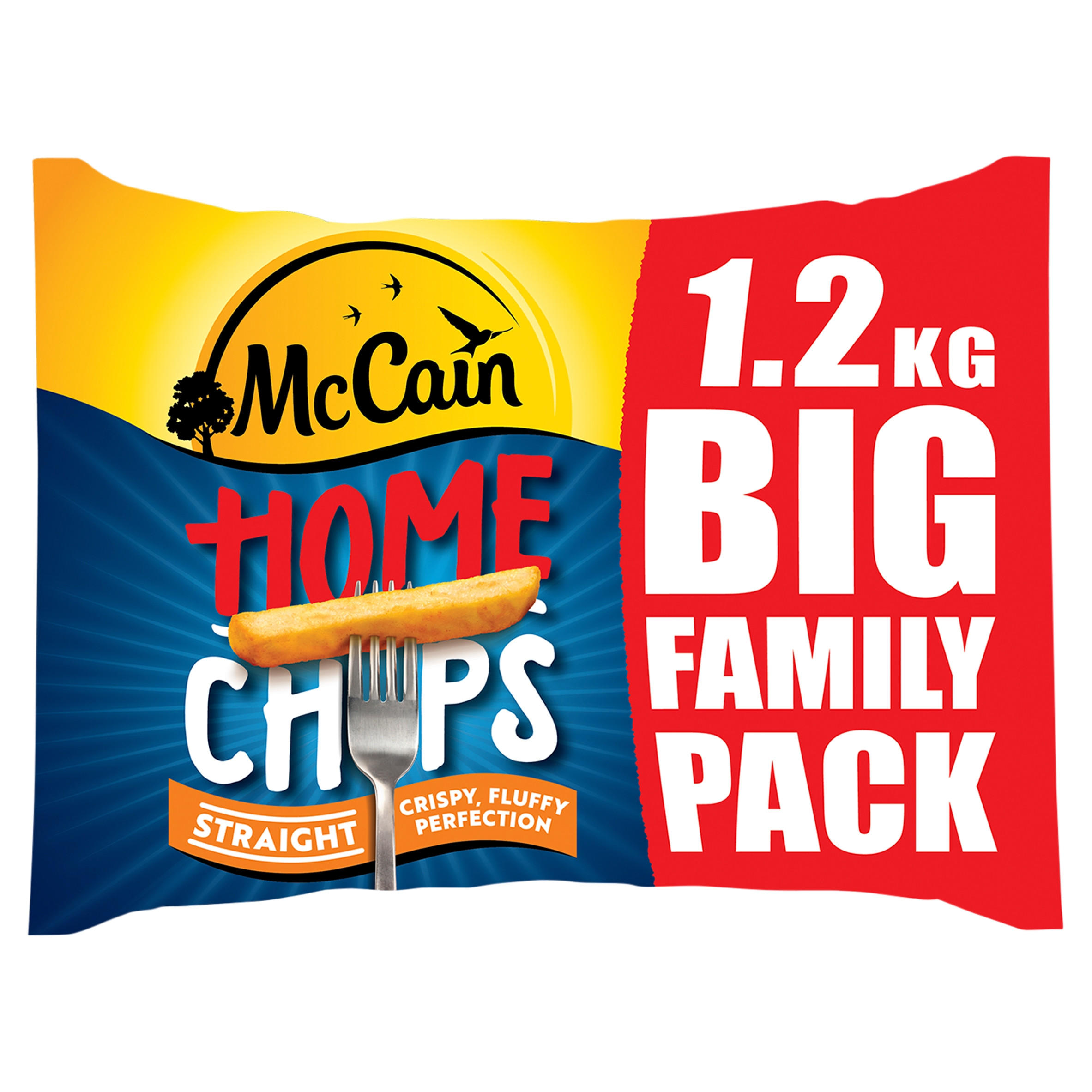 McCain Home Chips Straight Cut 1.2kg