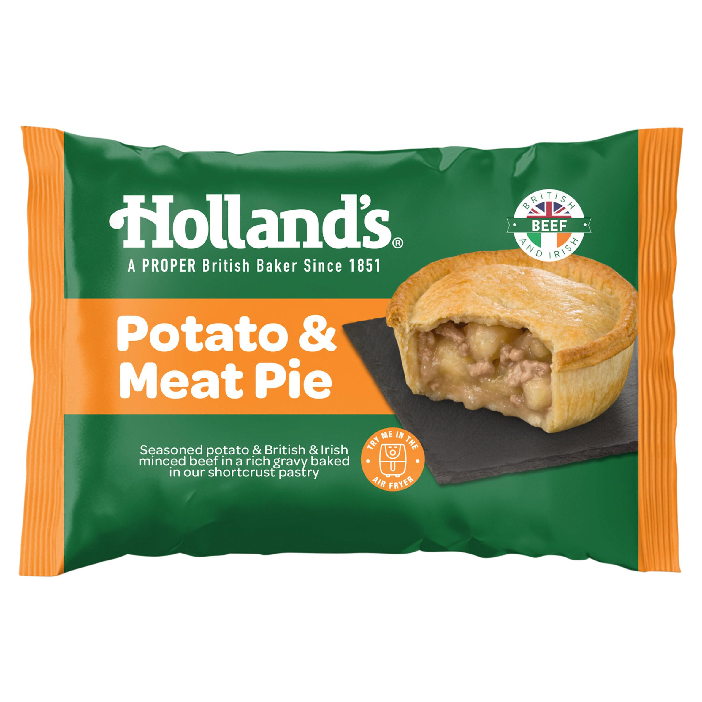 Holland's Potato & Meat Pie