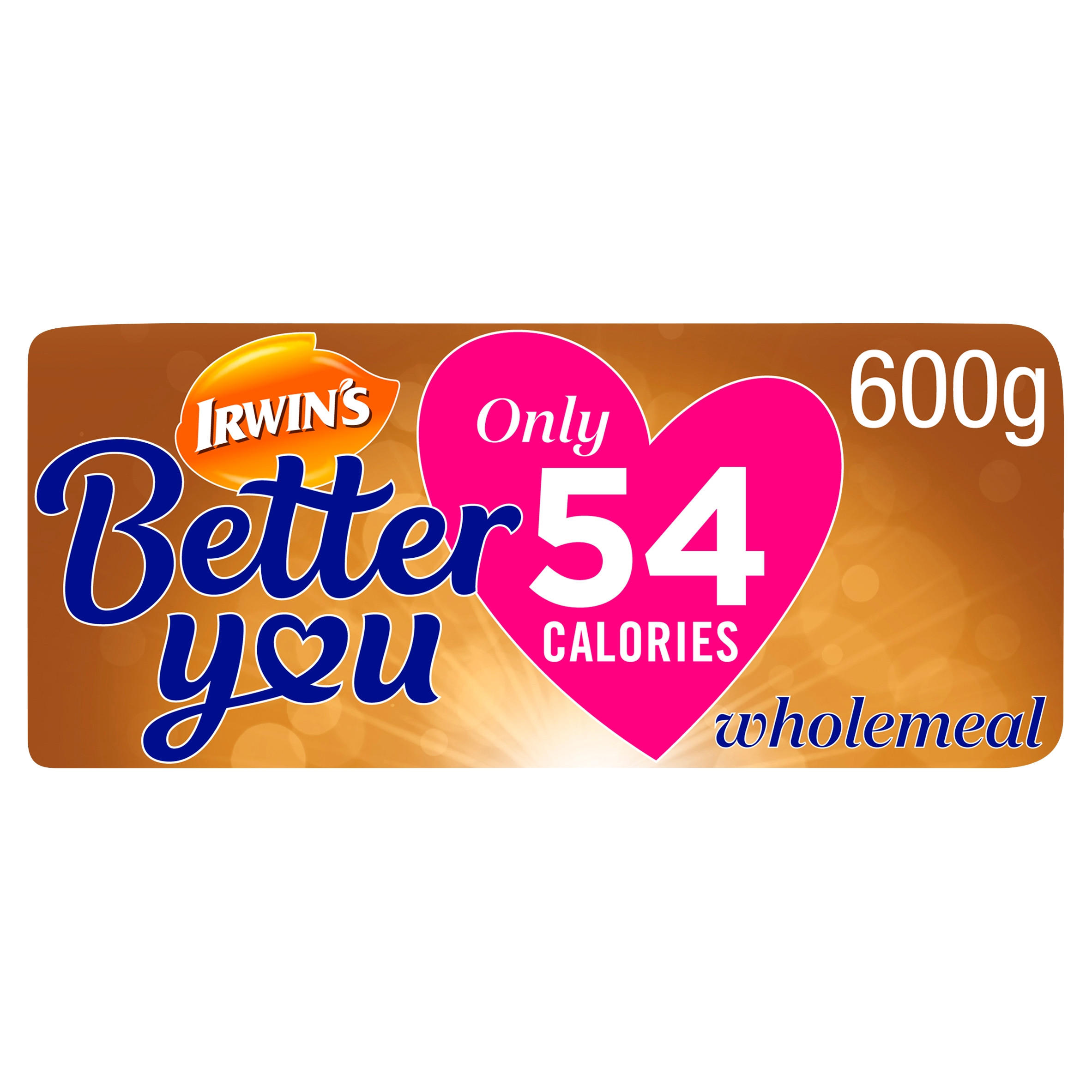Irwin's Better You Fresh Wholemeal Pan 600g