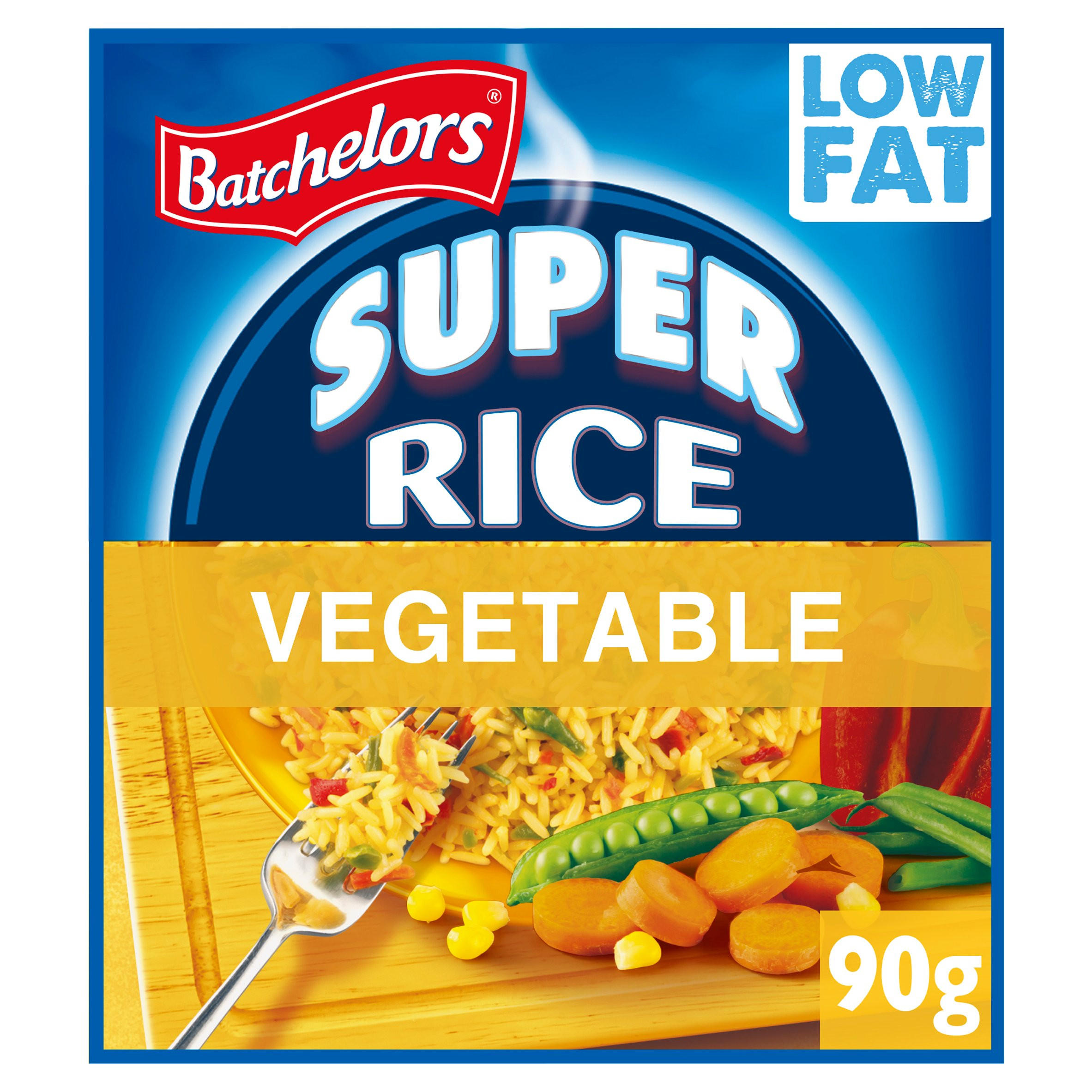 Batchelors Super Rice Golden Vegetable Flavour Packet Rice 90g