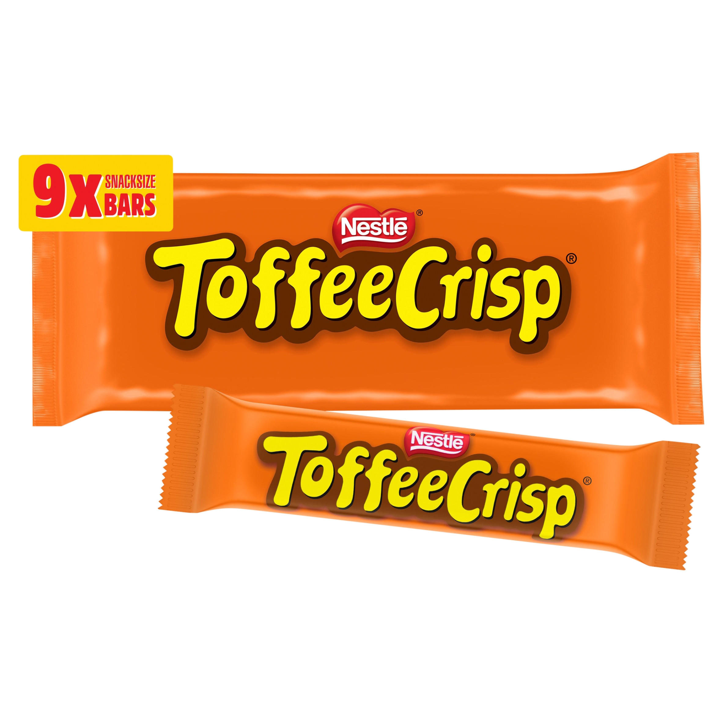 Toffee Crisp Bar 9 Pack Multipack 279g
