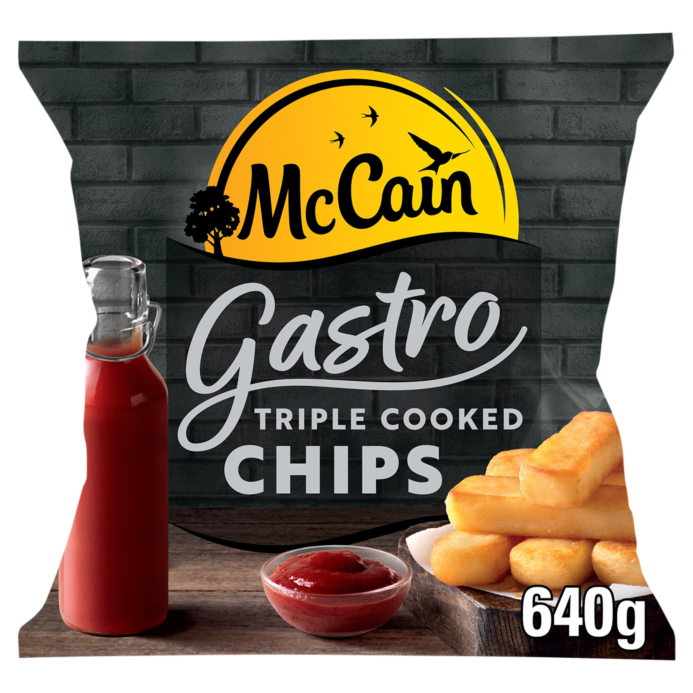 McCain Gastro Triple Cooked Chips 640g