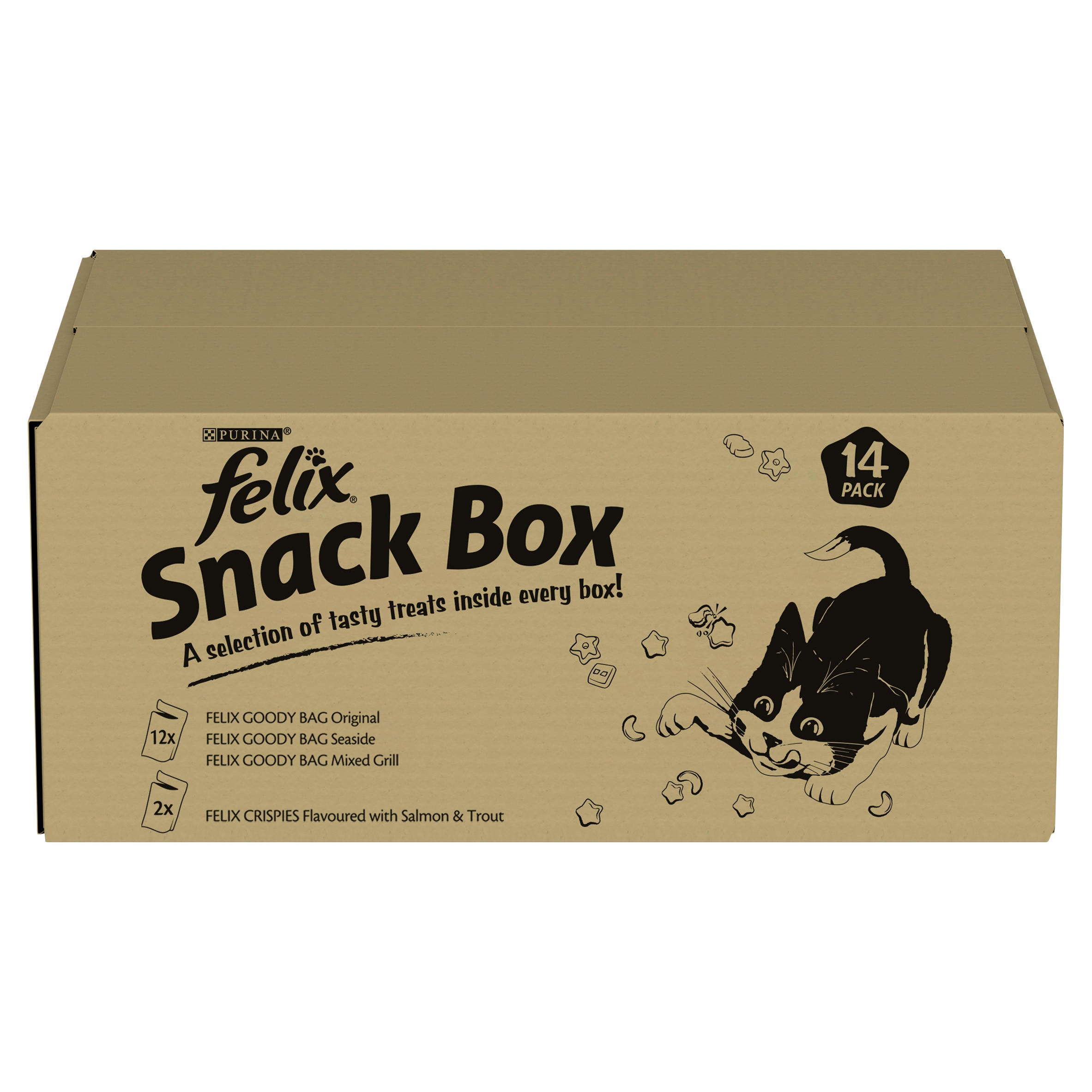 FELIX Mixed Snack Box Cat Treats 810g