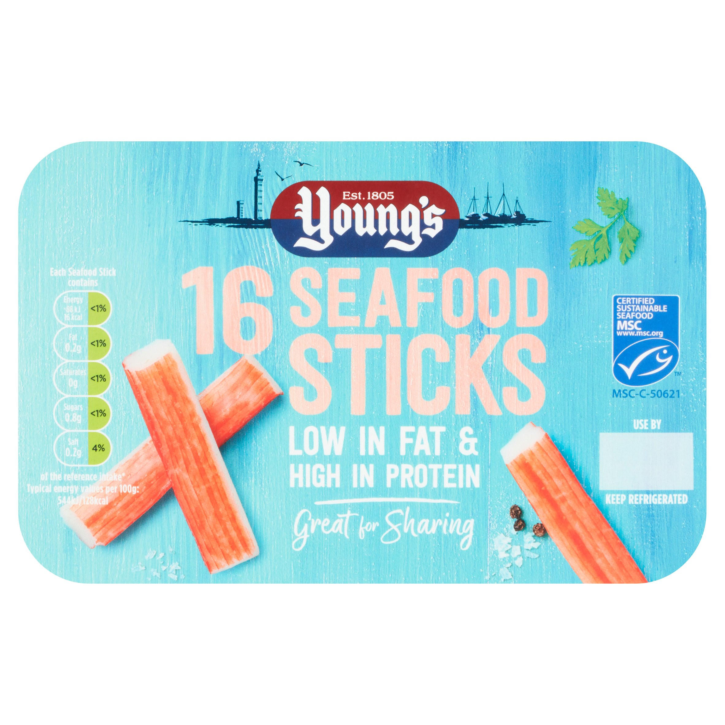 Young's 16 Seafood Sticks 200g